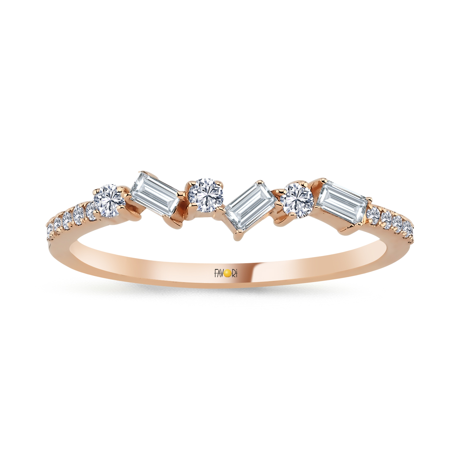 Pırlanta Baget Yüzük