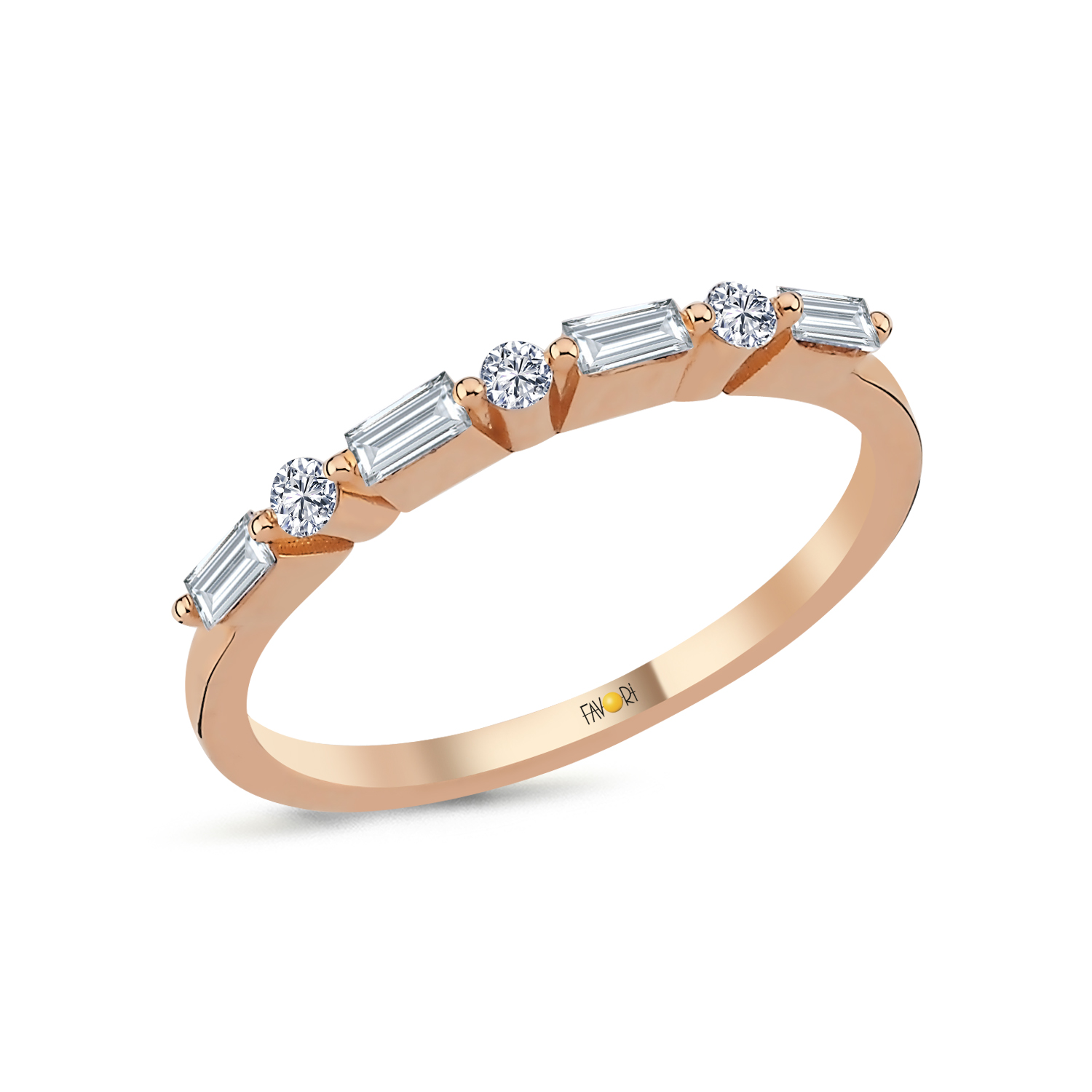 Pırlanta Baget Yüzük