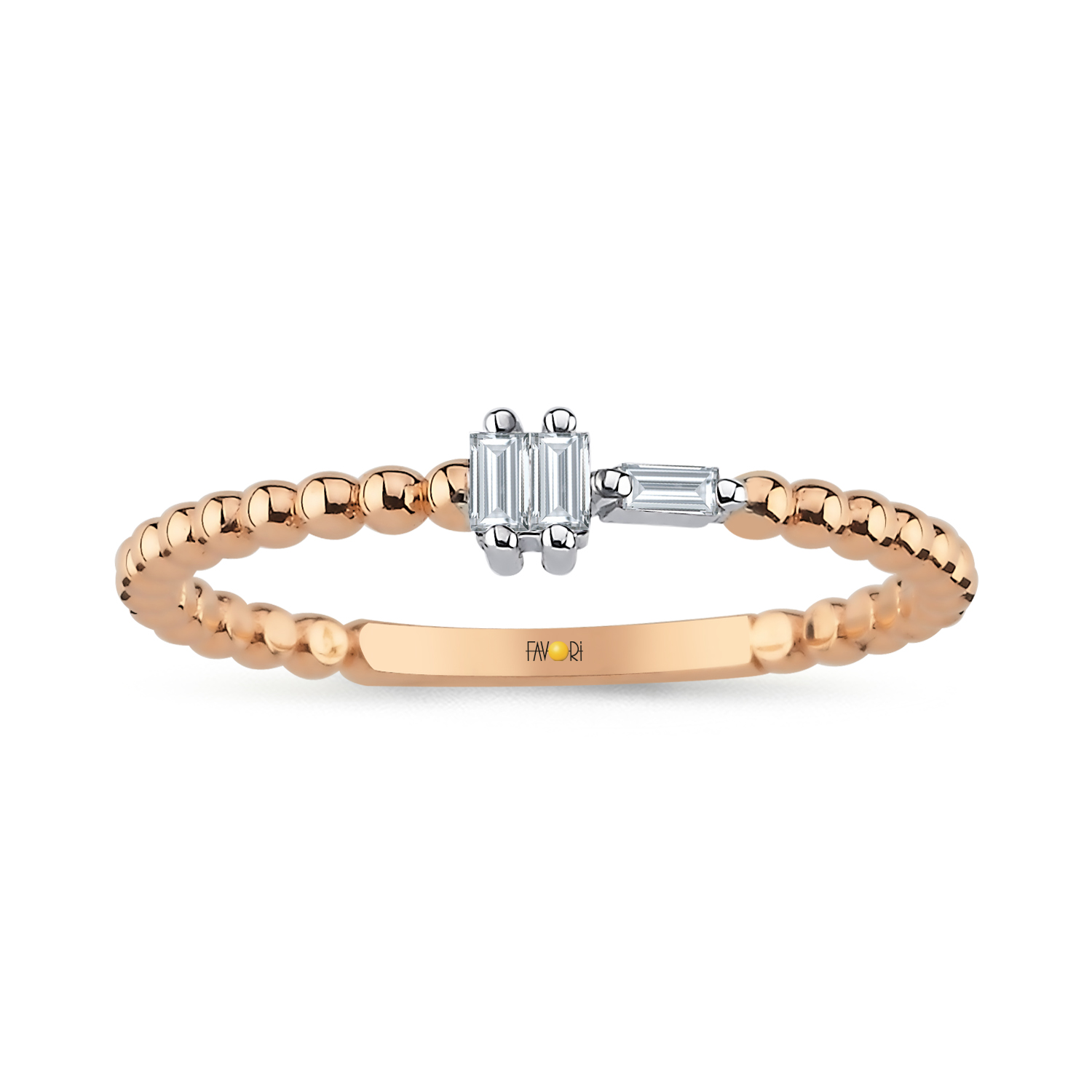 Pırlanta Baget Yüzük