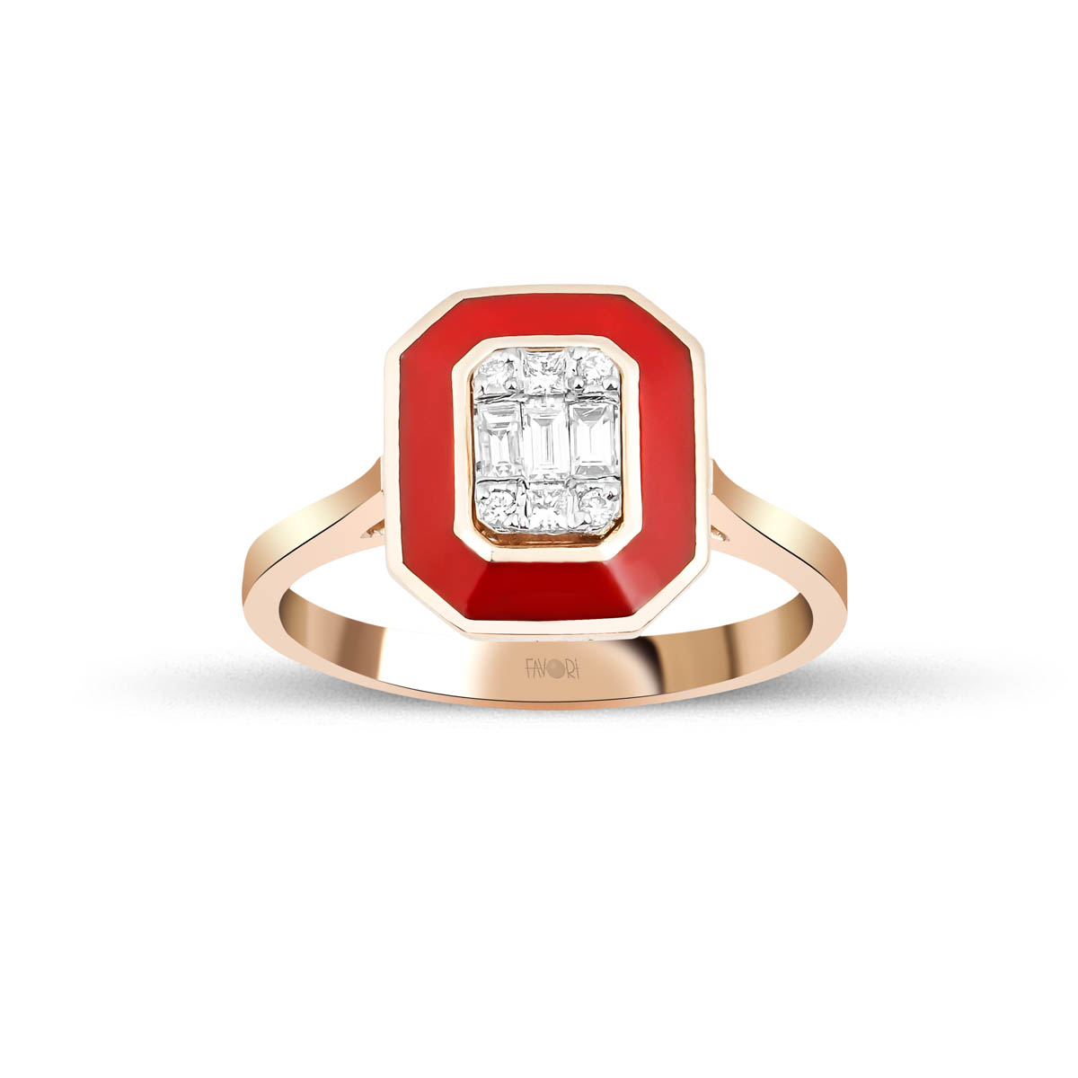 PIRLANTA BAGET YÜZÜK