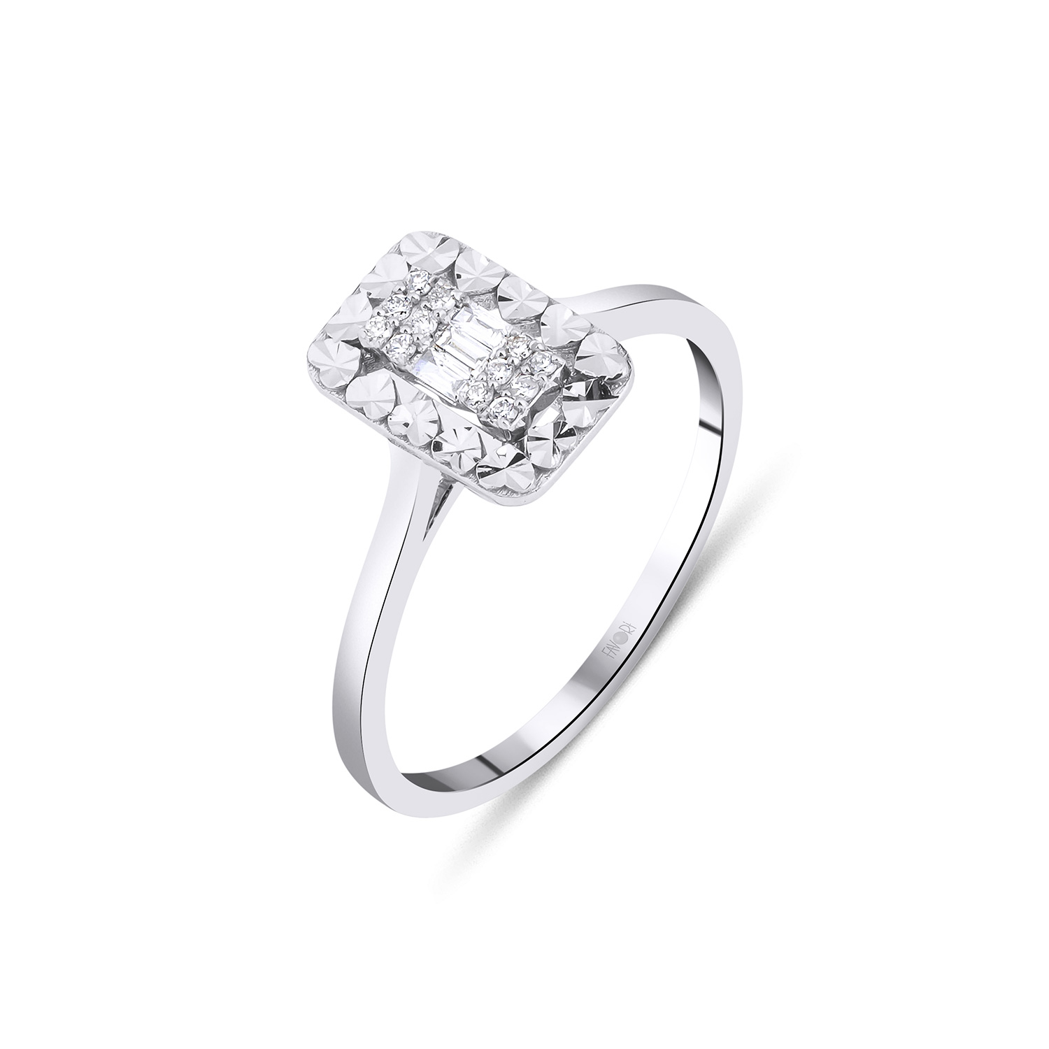 Pırlanta Baget Yüzük