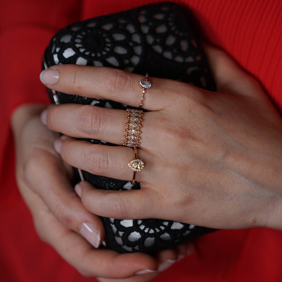 Pırlanta Baget Yüzük