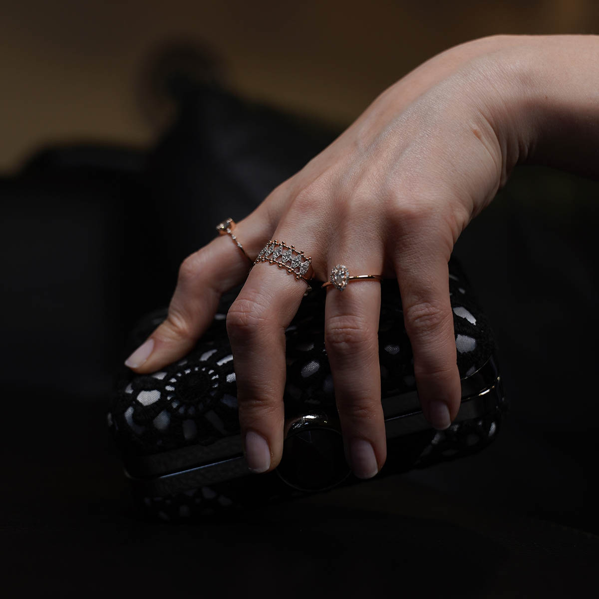 Pırlanta Baget Yüzük