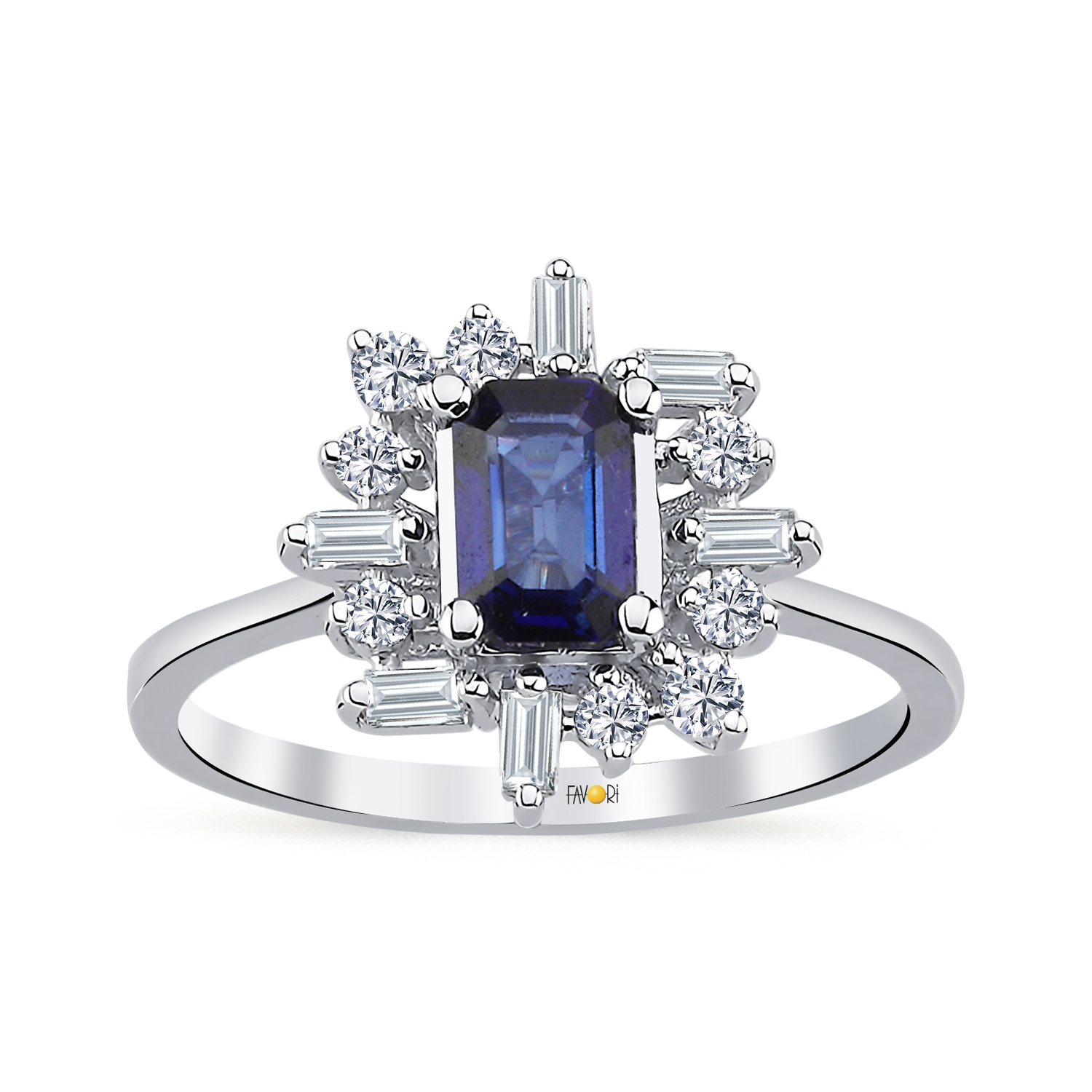 Pırlanta Renkli Yüzük