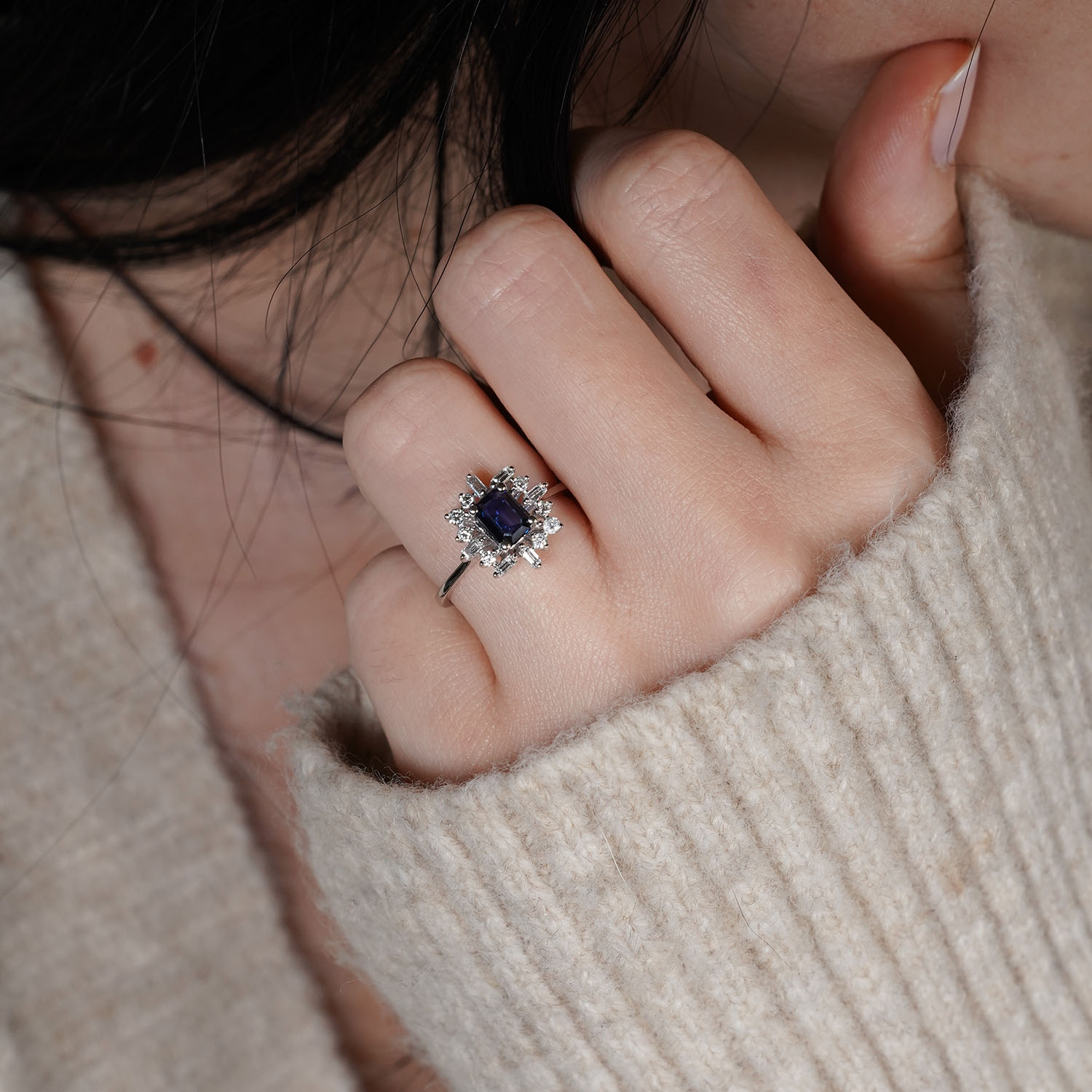 Pırlanta Renkli Yüzük