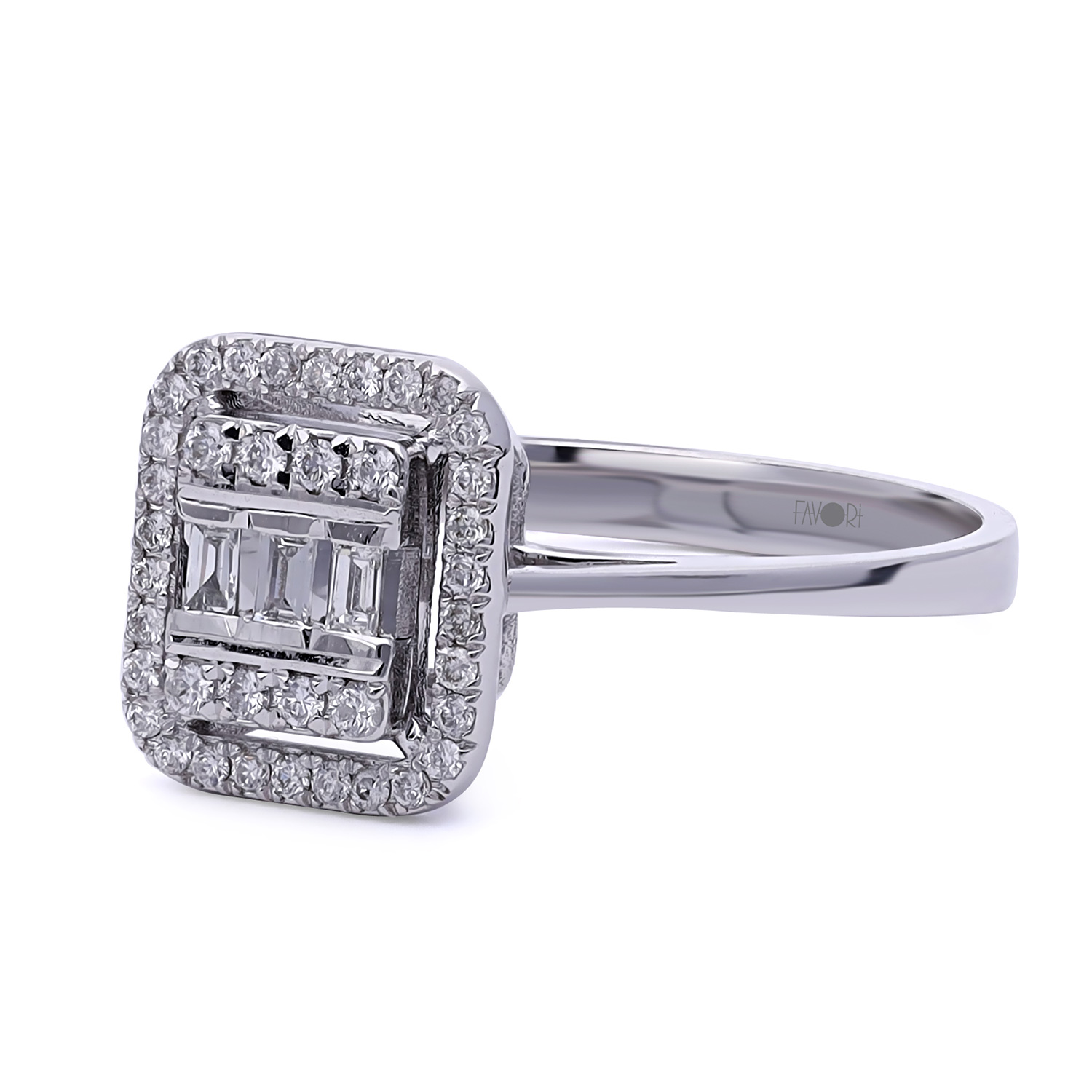 Pırlanta Baget Yüzük