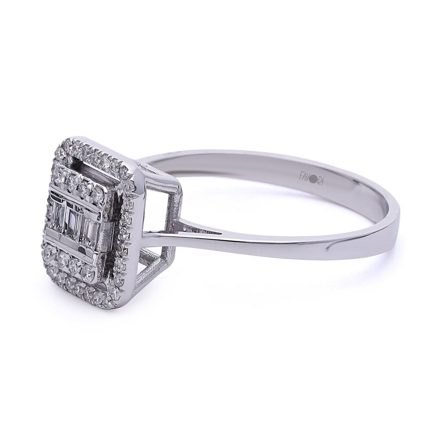 Pırlanta Baget Yüzük