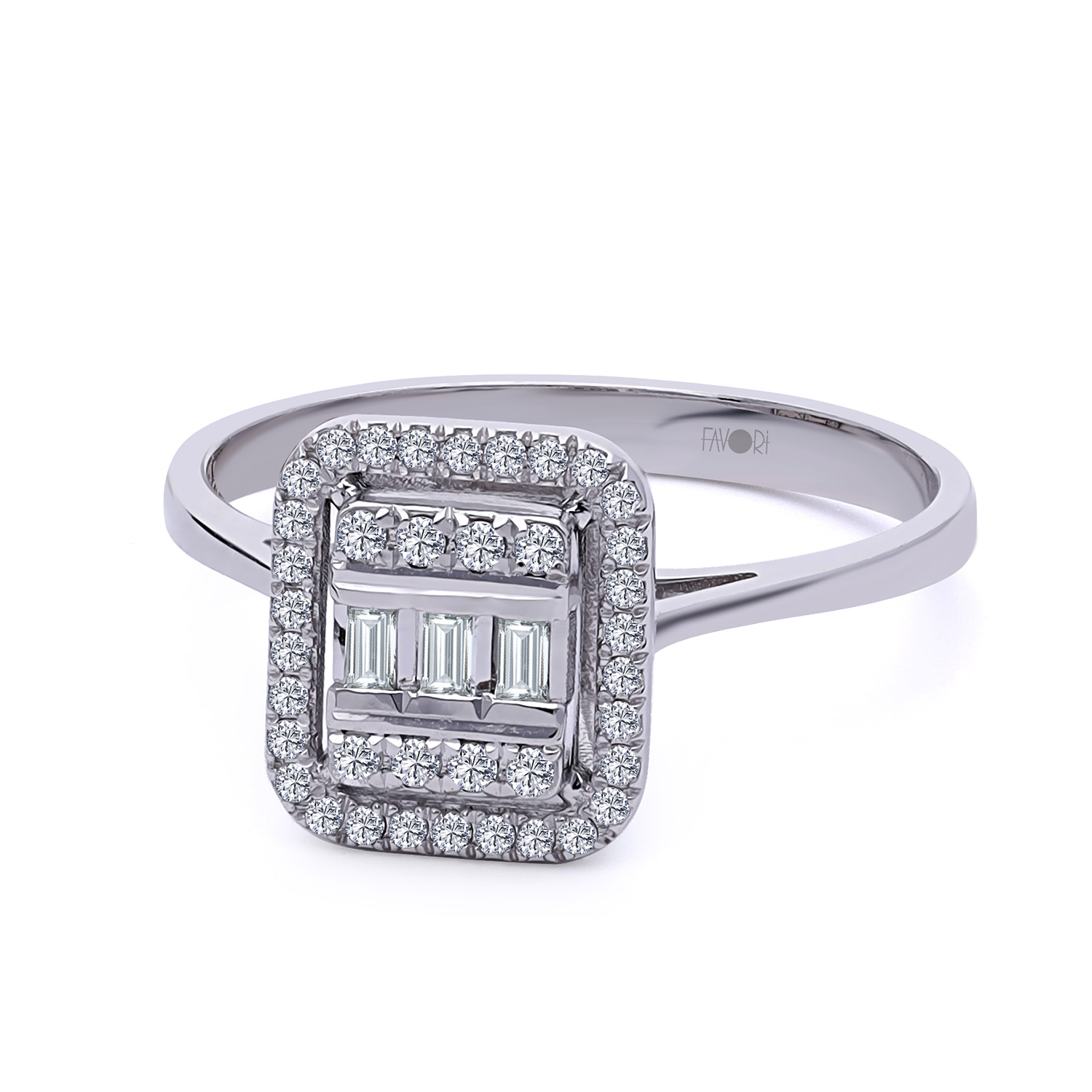 Pırlanta Baget Yüzük