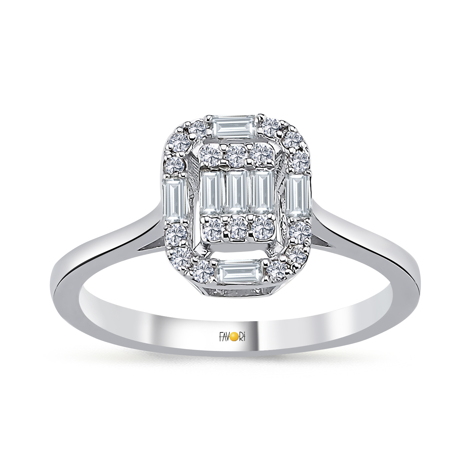 Pırlanta Baget Yüzük