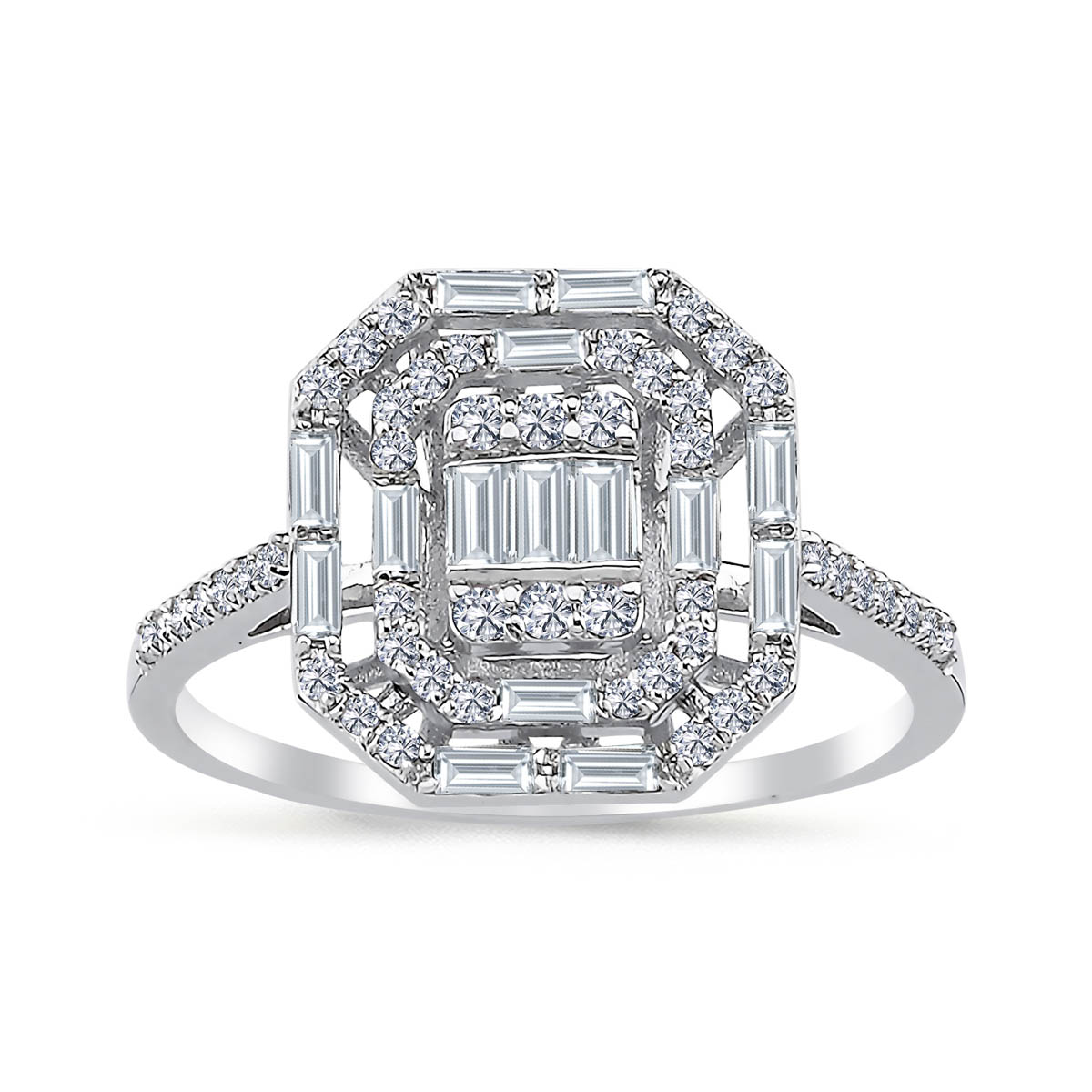 Pırlanta Baget Yüzük