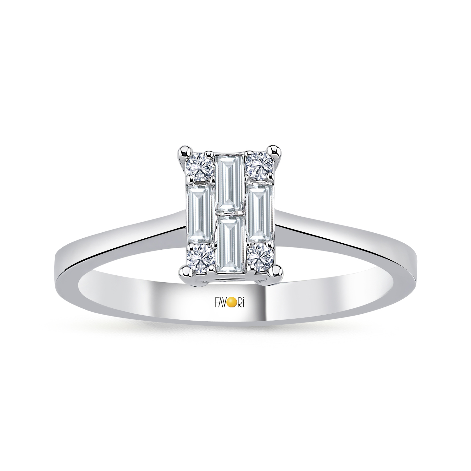 Pırlanta Baget Yüzük