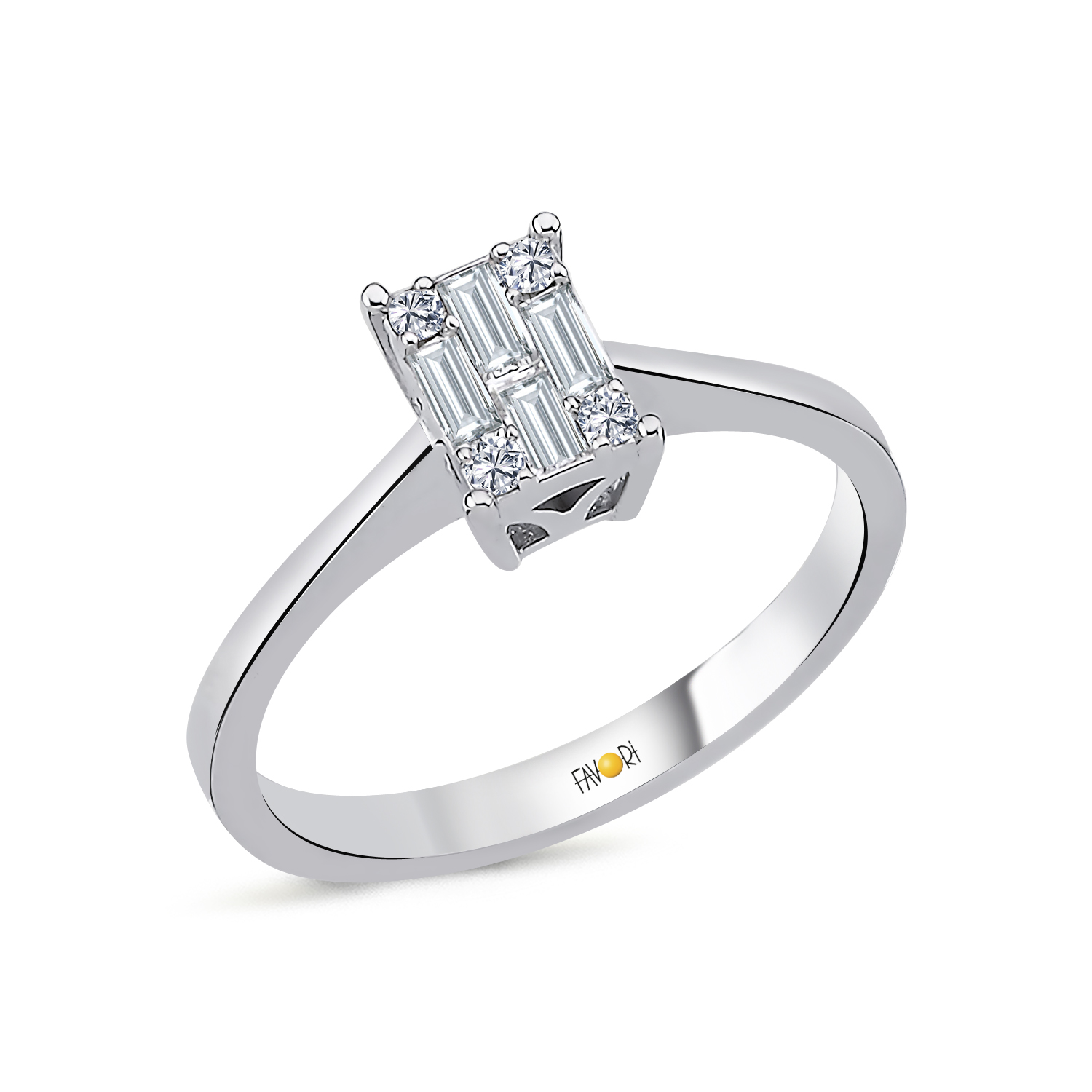 Pırlanta Baget Yüzük