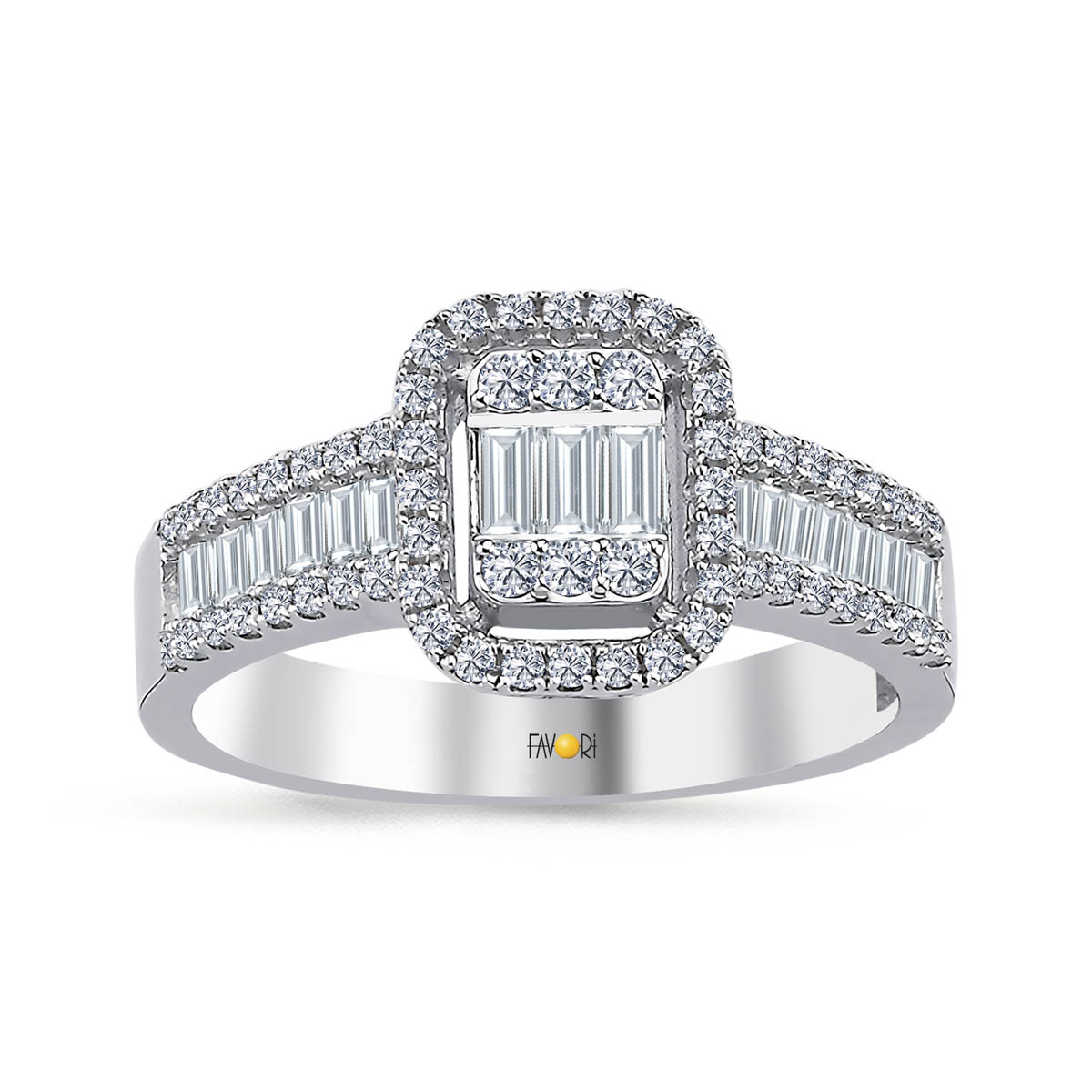 Pırlanta Baget Yüzük