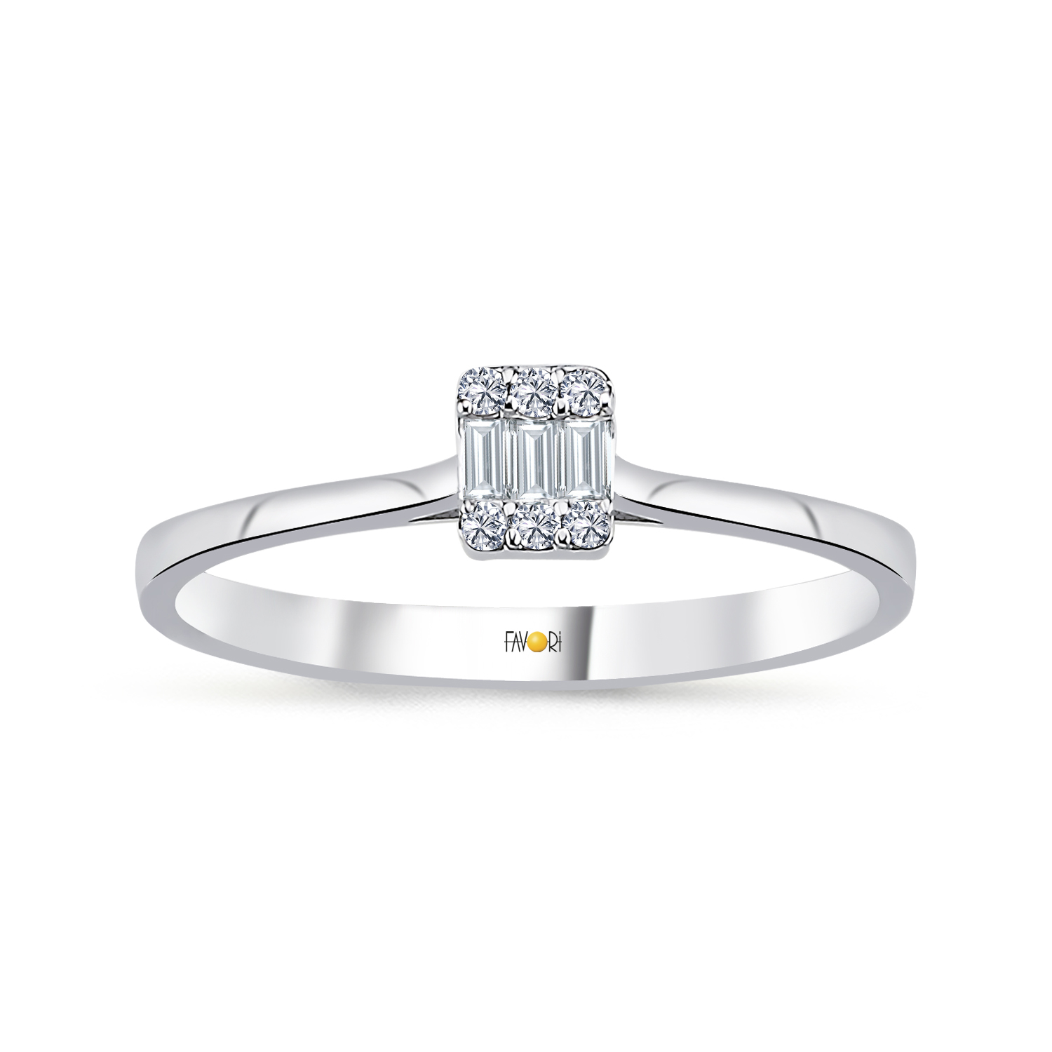 Pırlanta Baget Yüzük