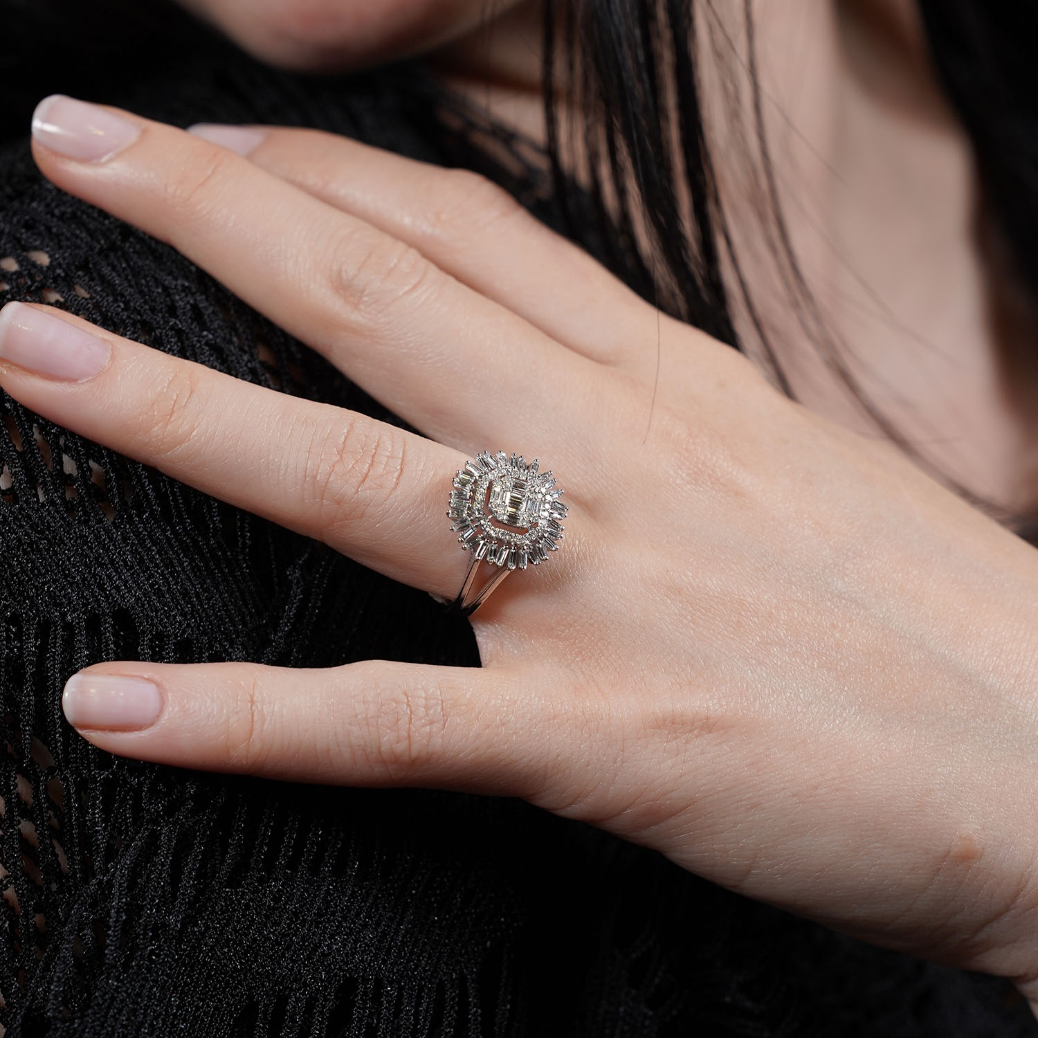 Pırlanta Baget Yüzük