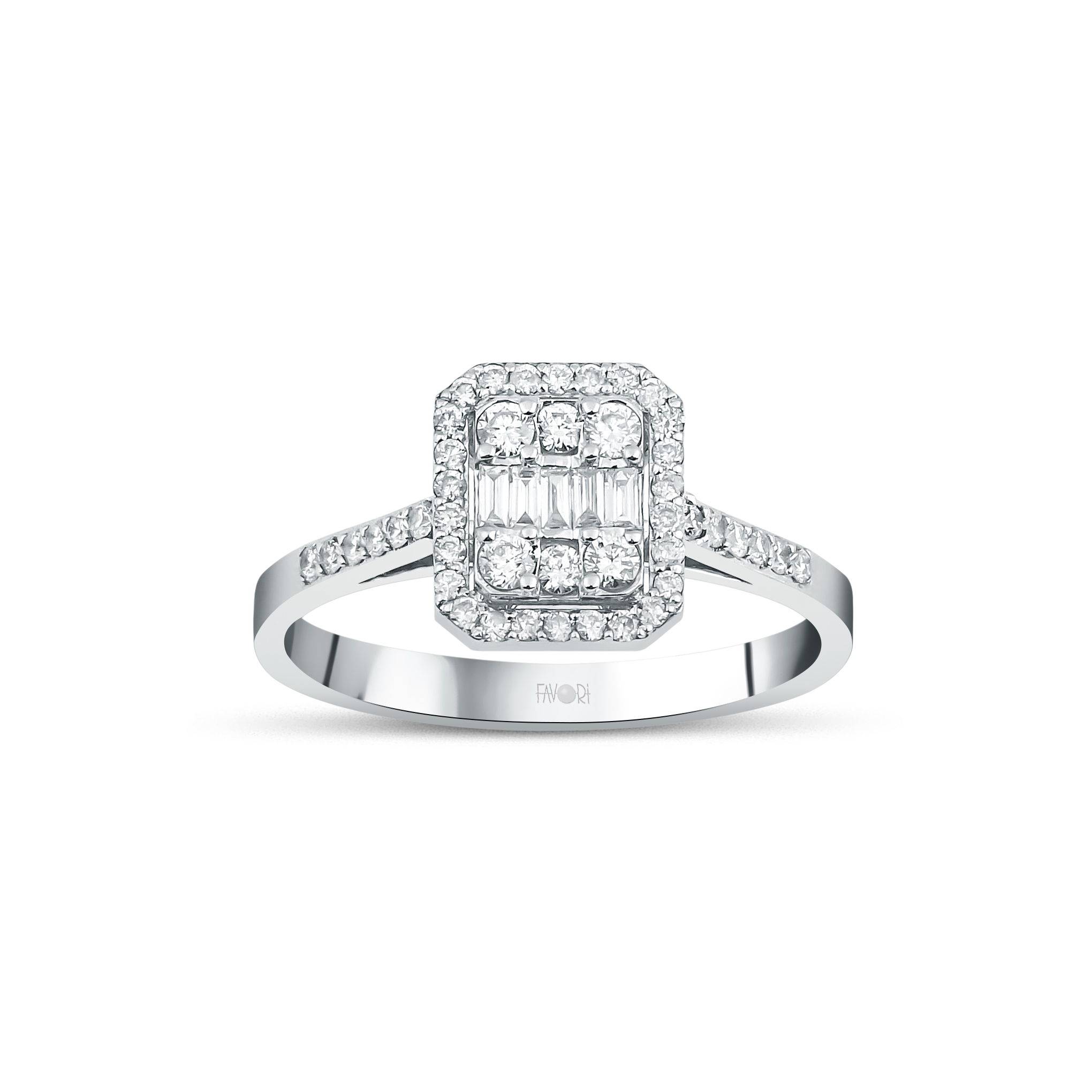 Pırlanta Baget Yüzük