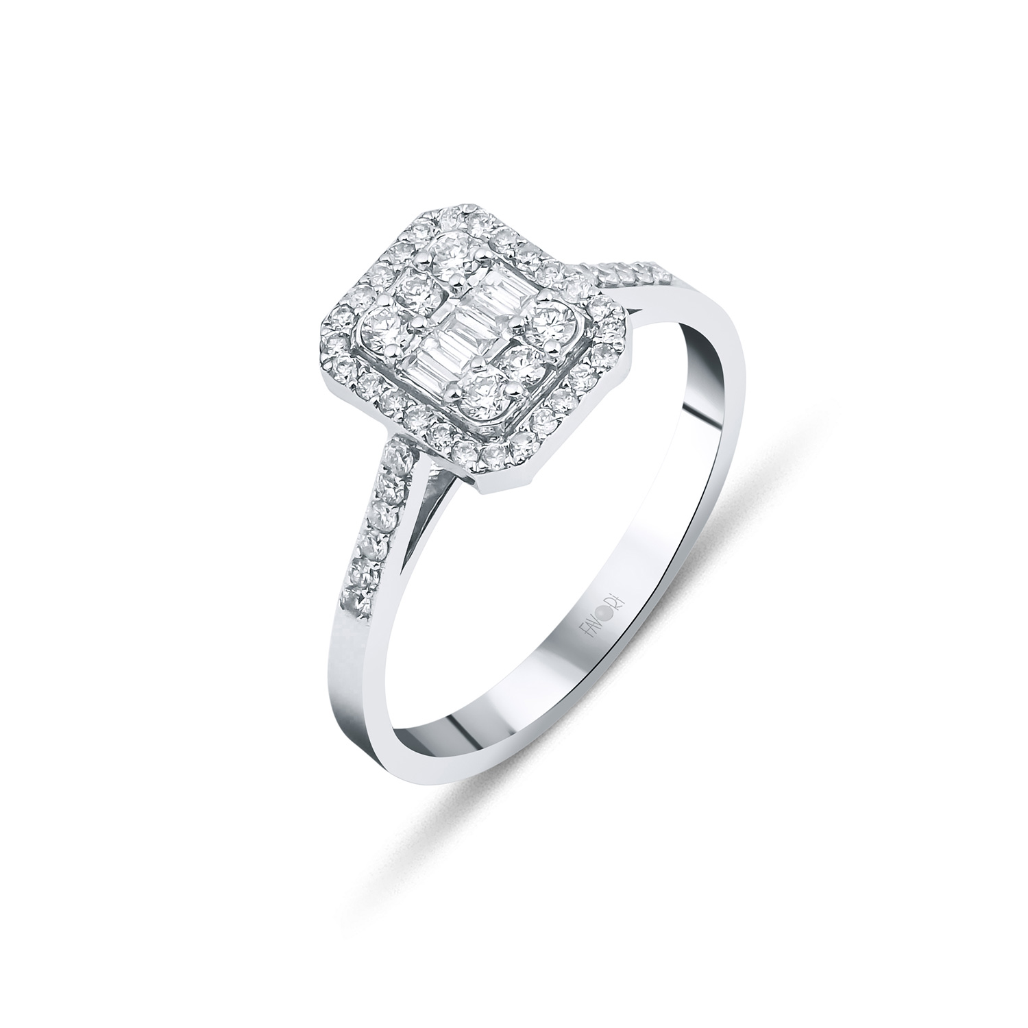 Pırlanta Baget Yüzük