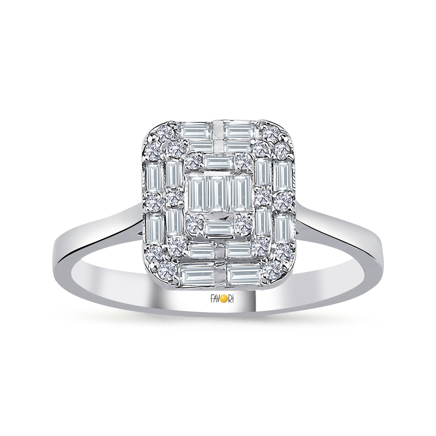 Pırlanta Baget Yüzük