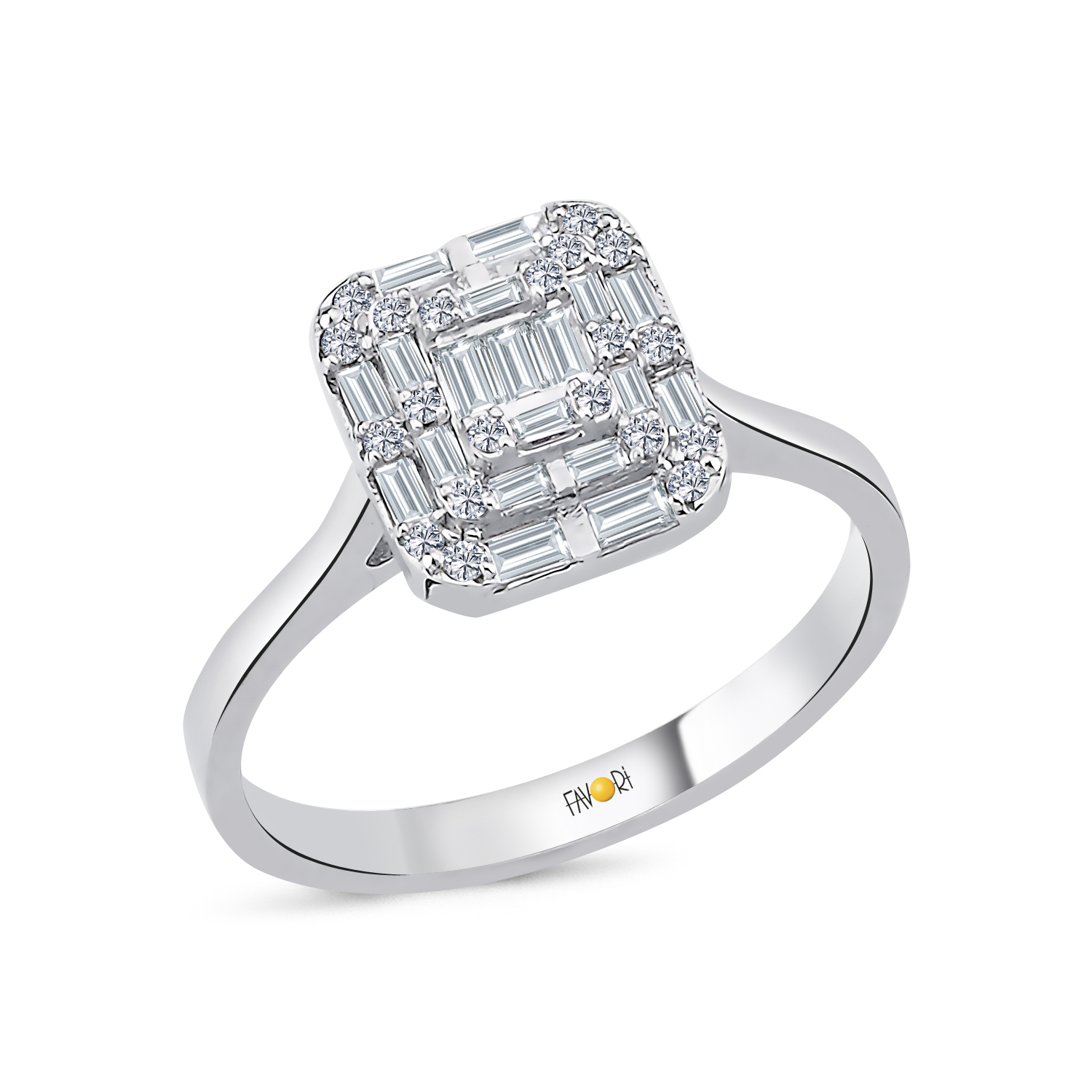 Pırlanta Baget Yüzük