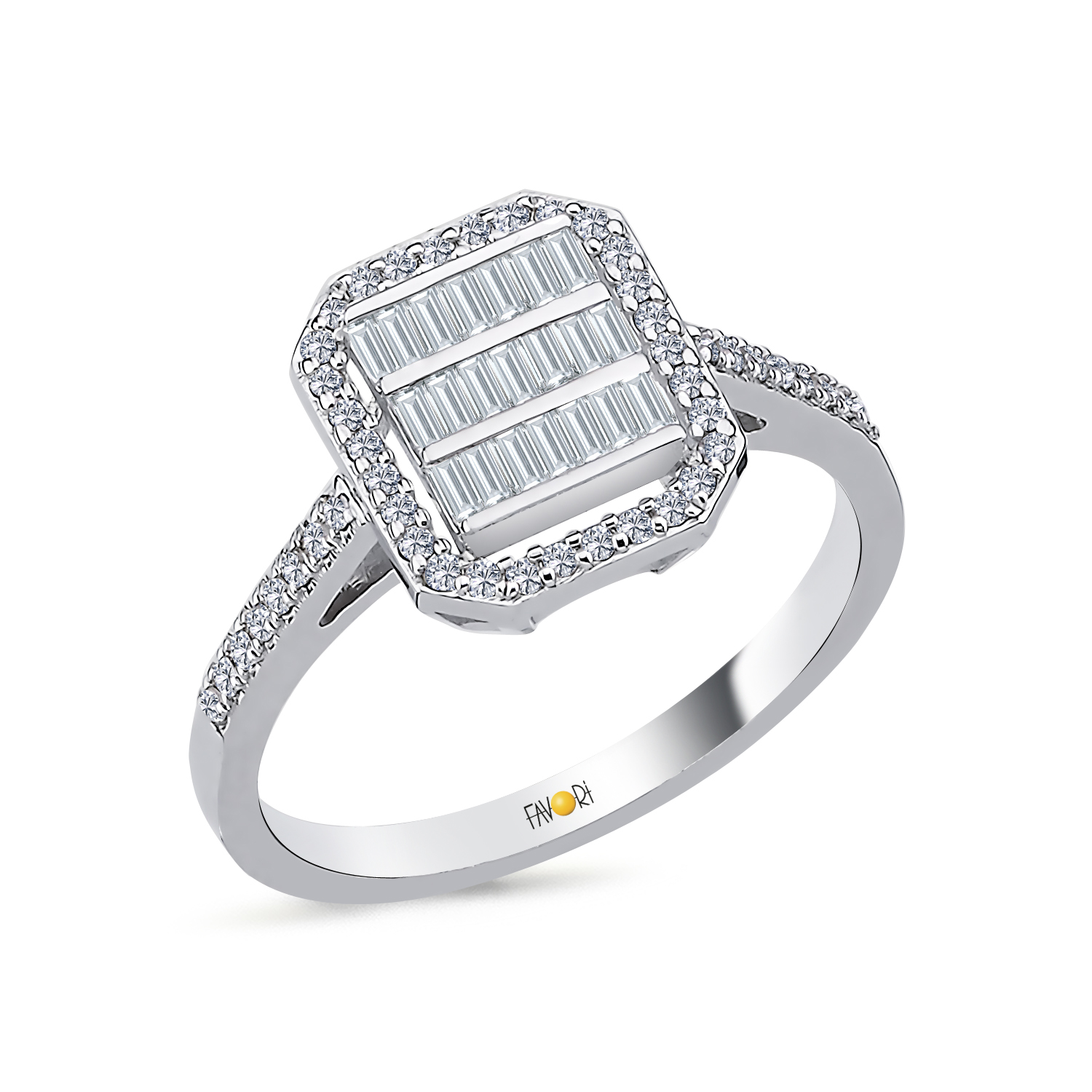 Pırlanta Baget Yüzük