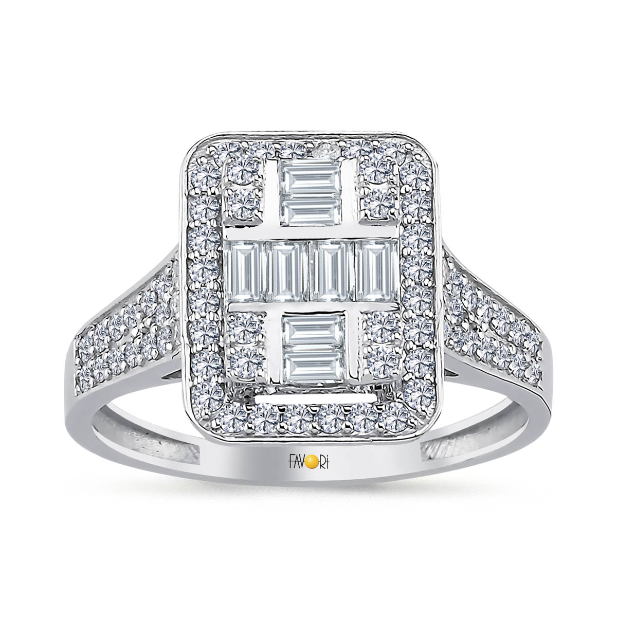 Pırlanta Baget Yüzük