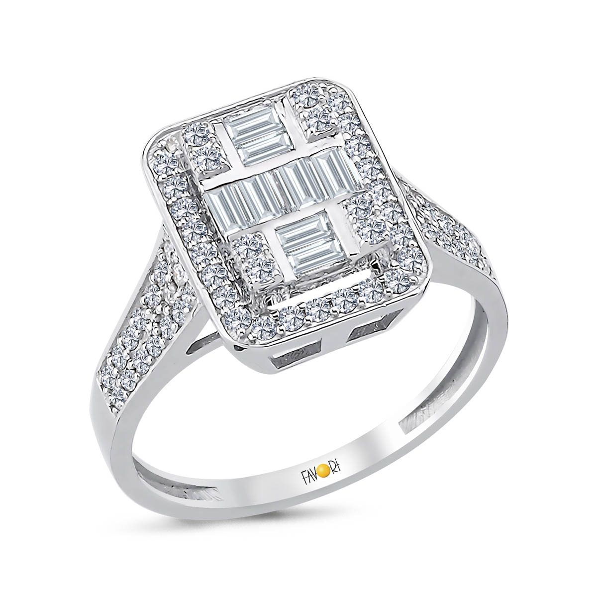 Pırlanta Baget Yüzük