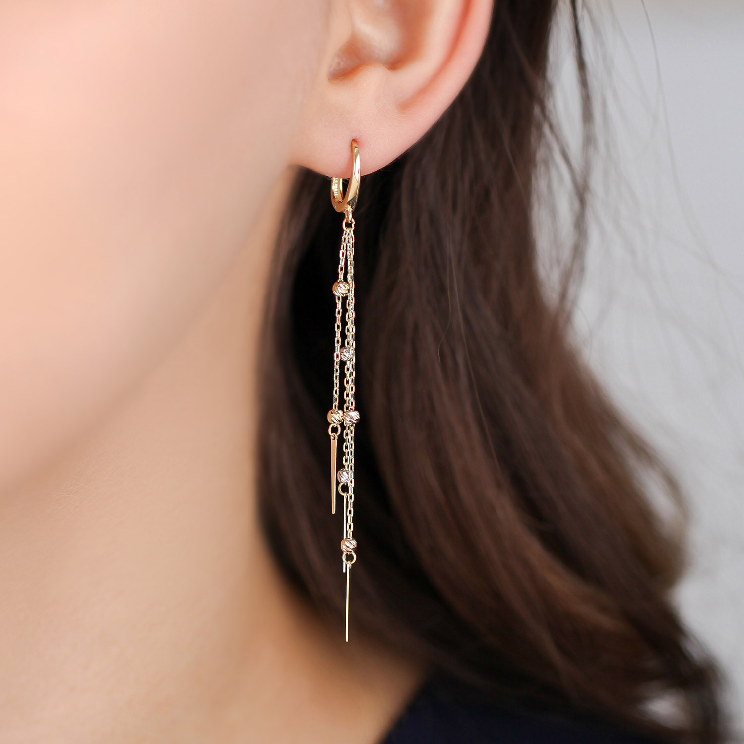 Dorika Sallantılı Küpe