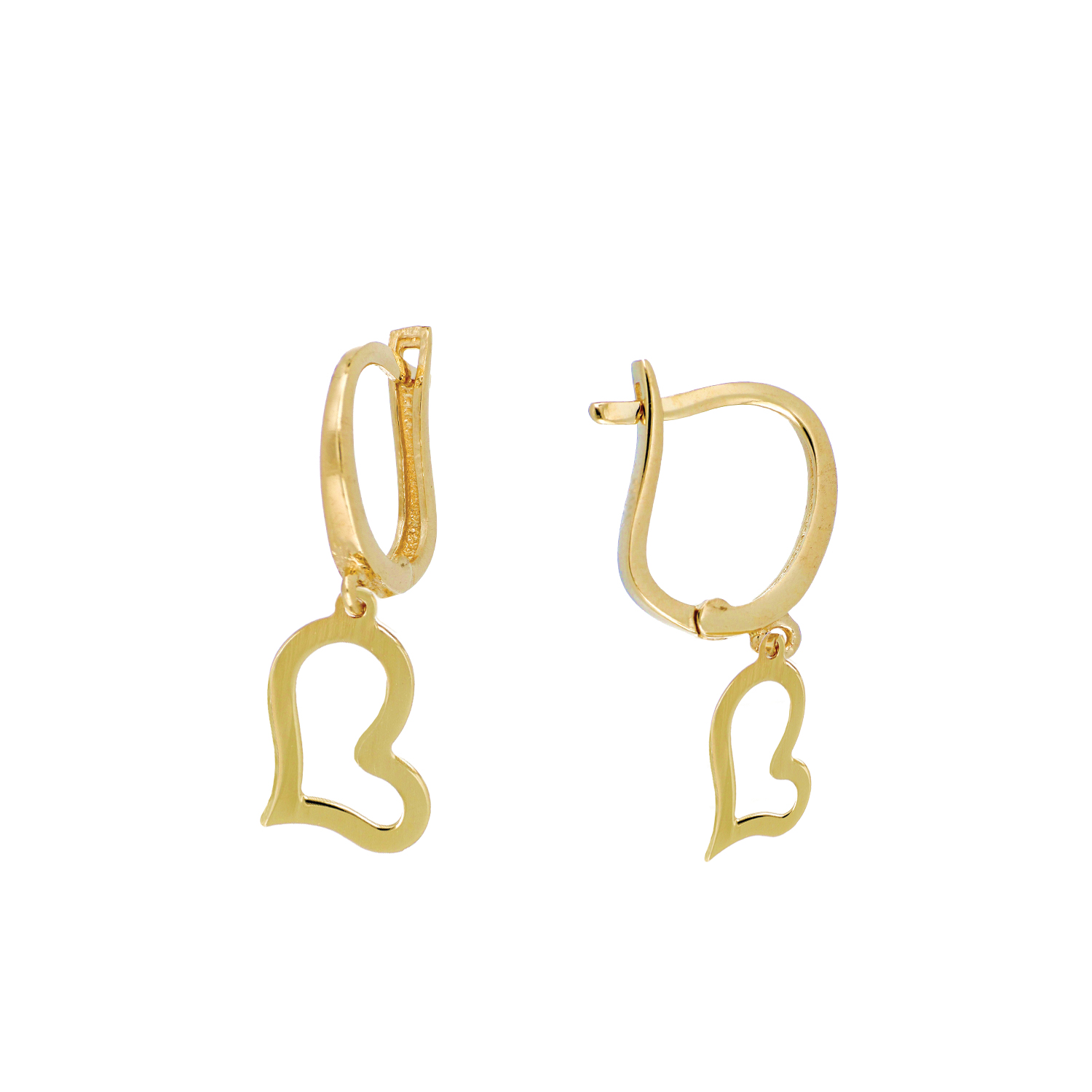 Kalp Sallantılı Küpe