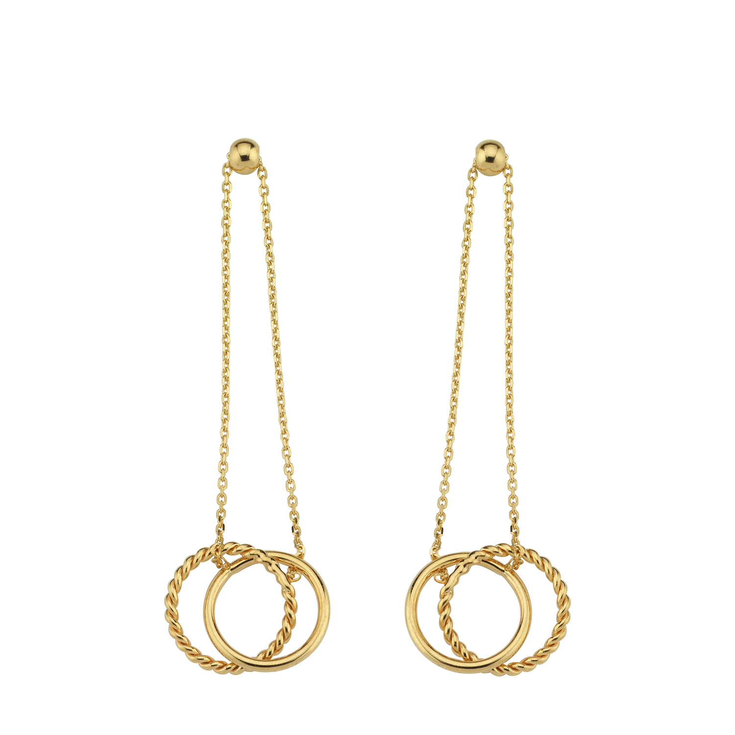 Sallantılı Halka Küpe