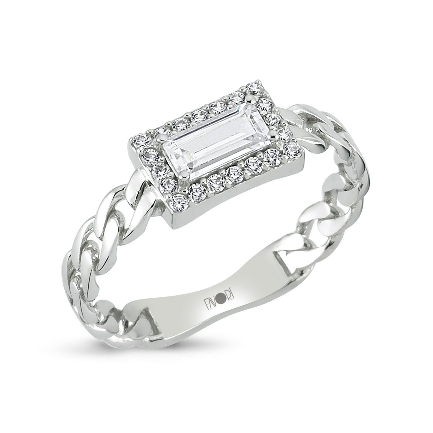 Baget Taşlı Yüzük