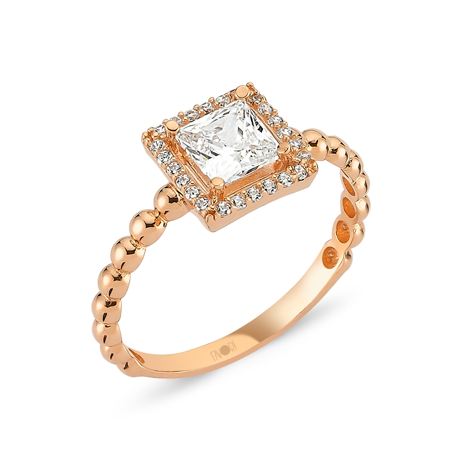 Baget Taşlı Yüzük