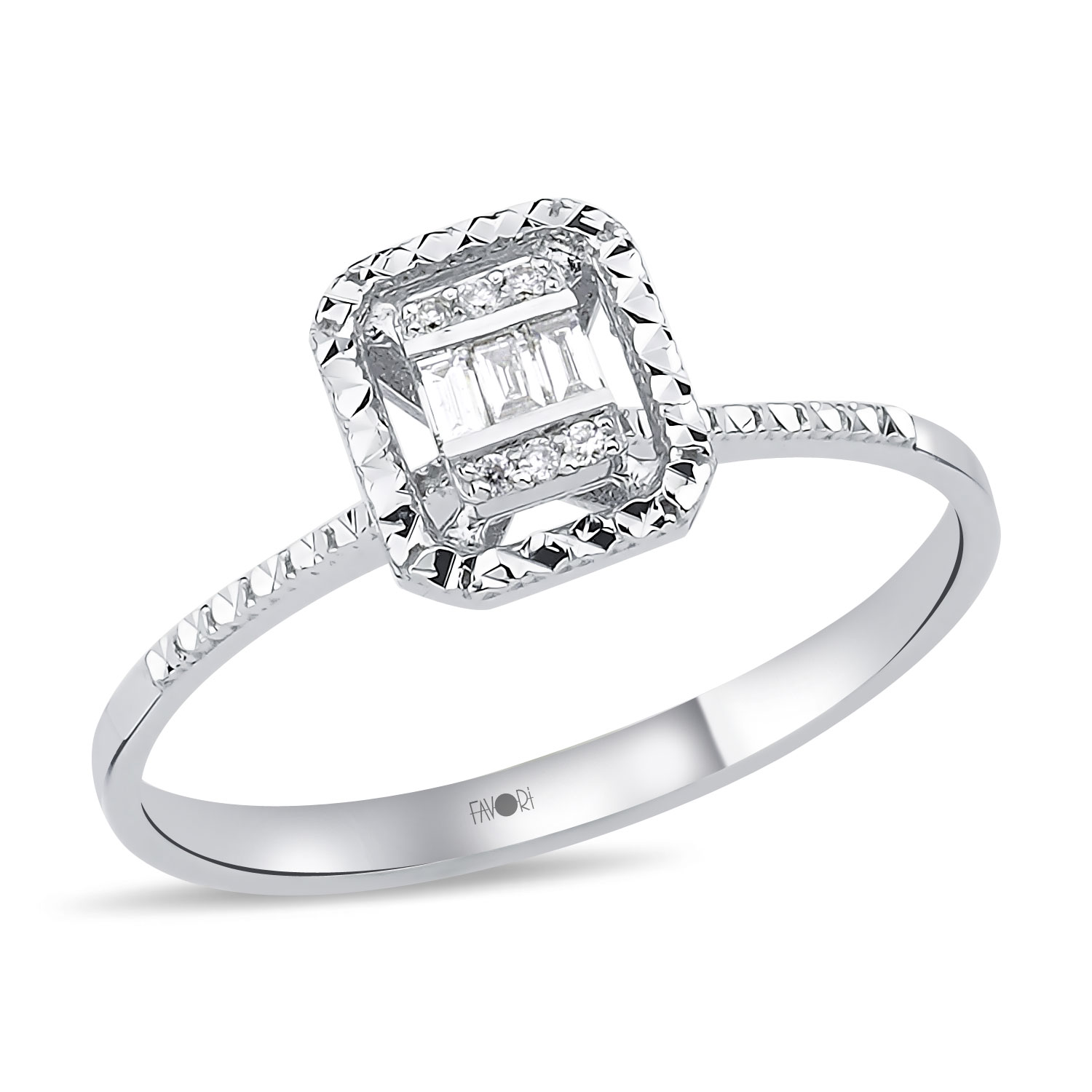 Pırlanta Baget Yüzük