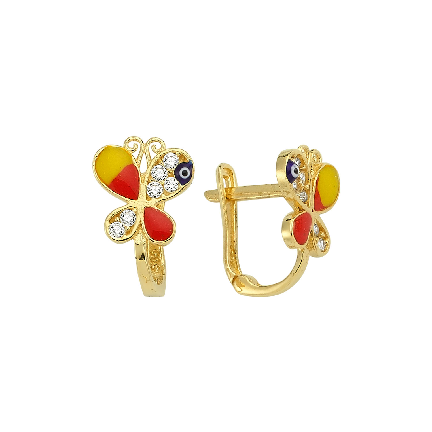 Kelebek Çocuk Küpesı