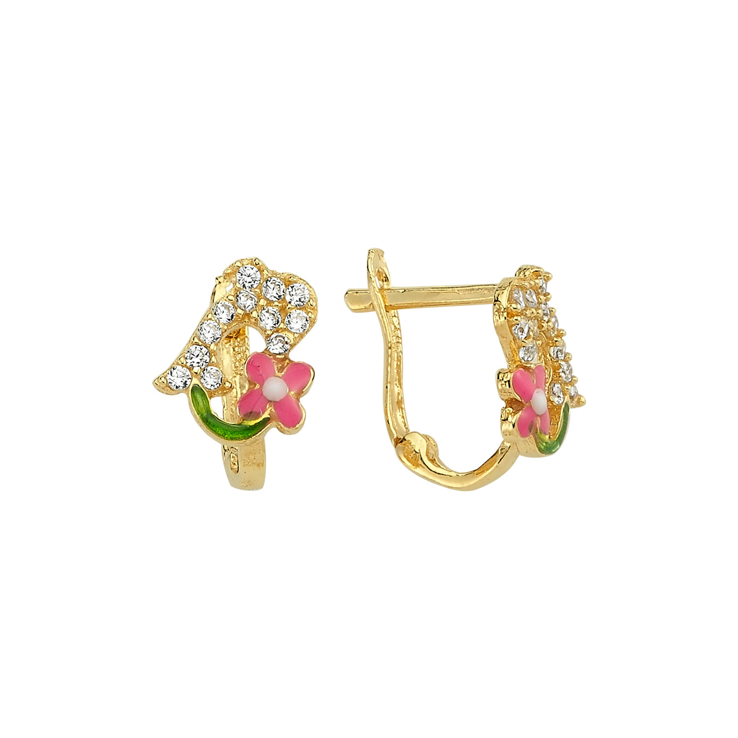 Taşlı Çocuk Küpesı