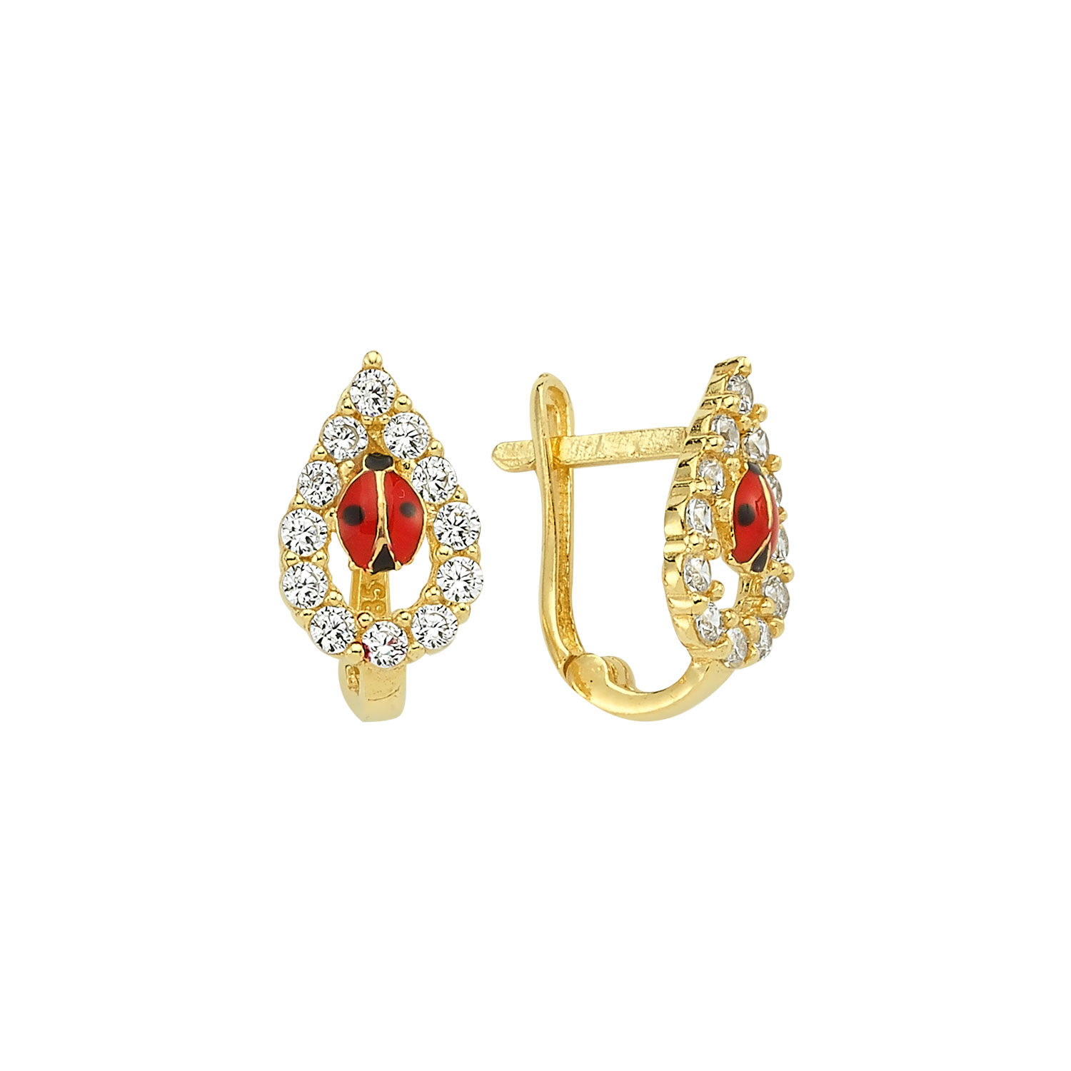 Uğur Böceğı Çocuk Küpesı