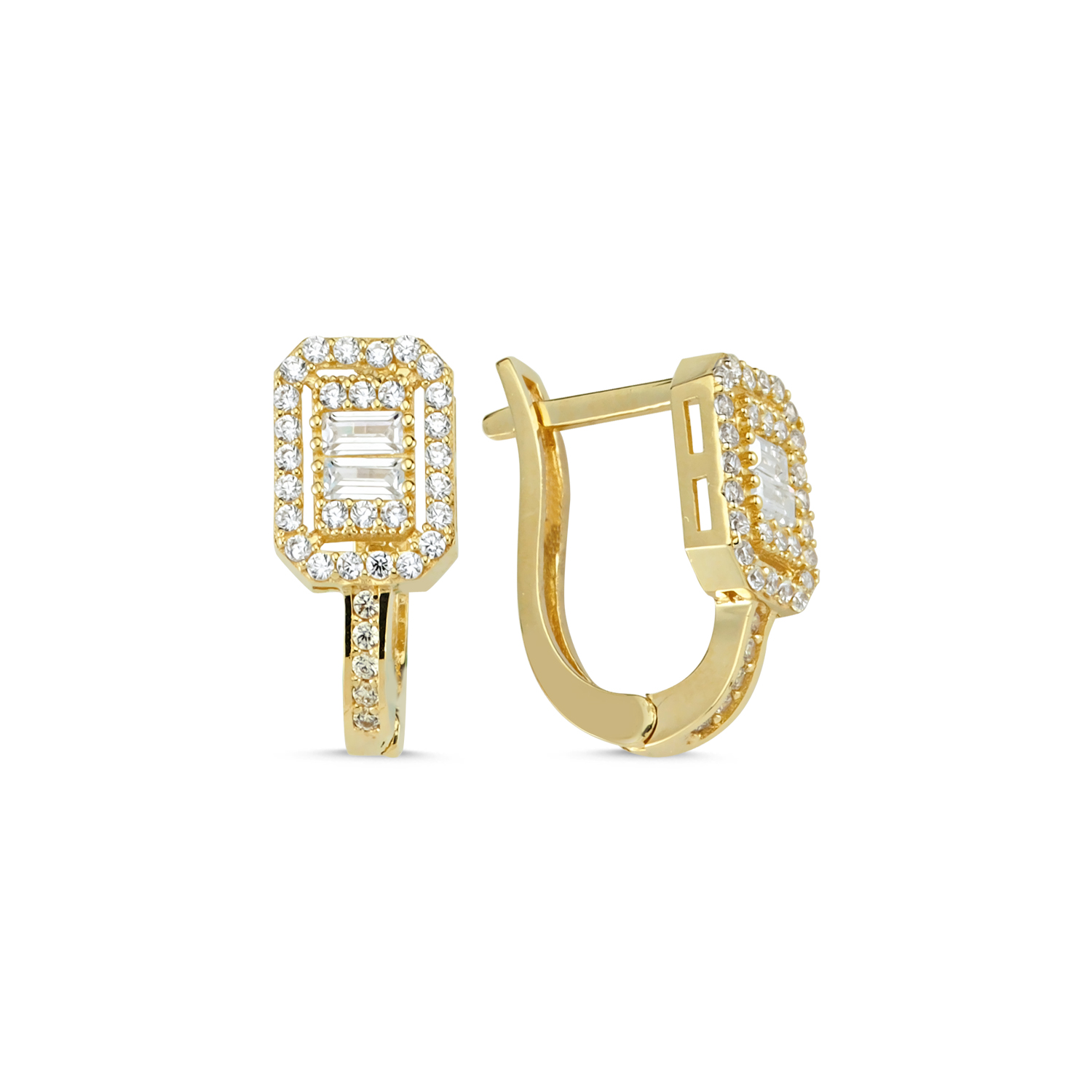 Altın Miniset Küpesi