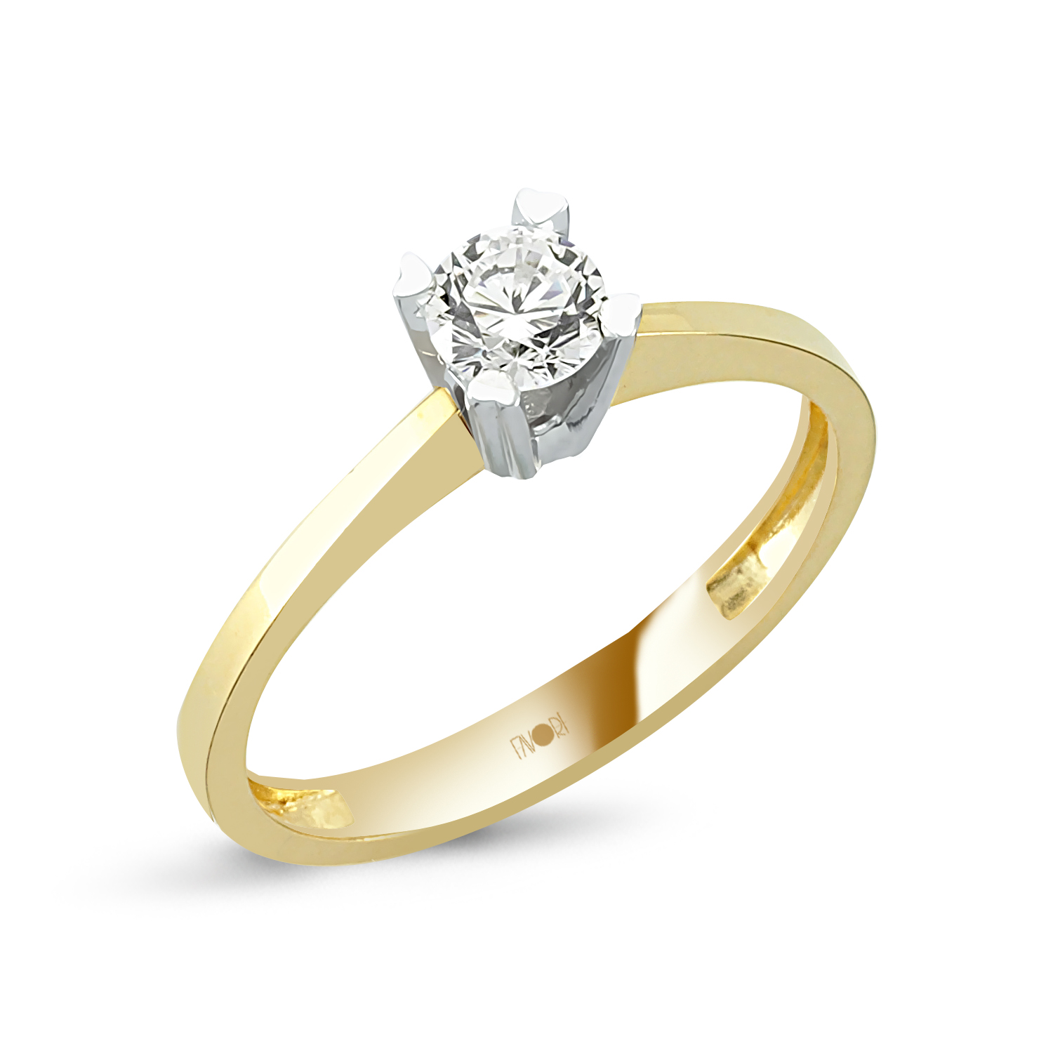 Altın Tektaş Yüzük