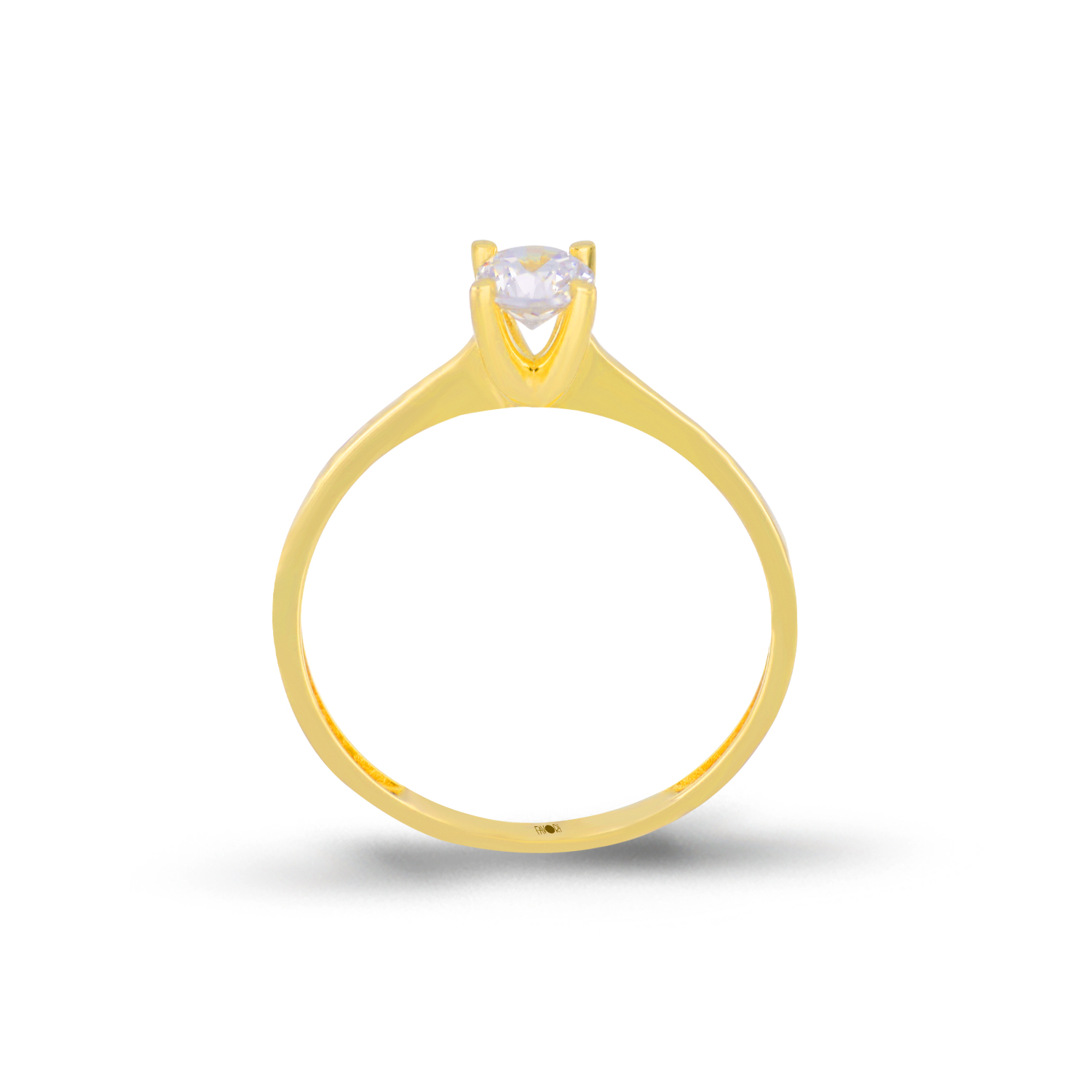 Altın Tektaş Yüzük