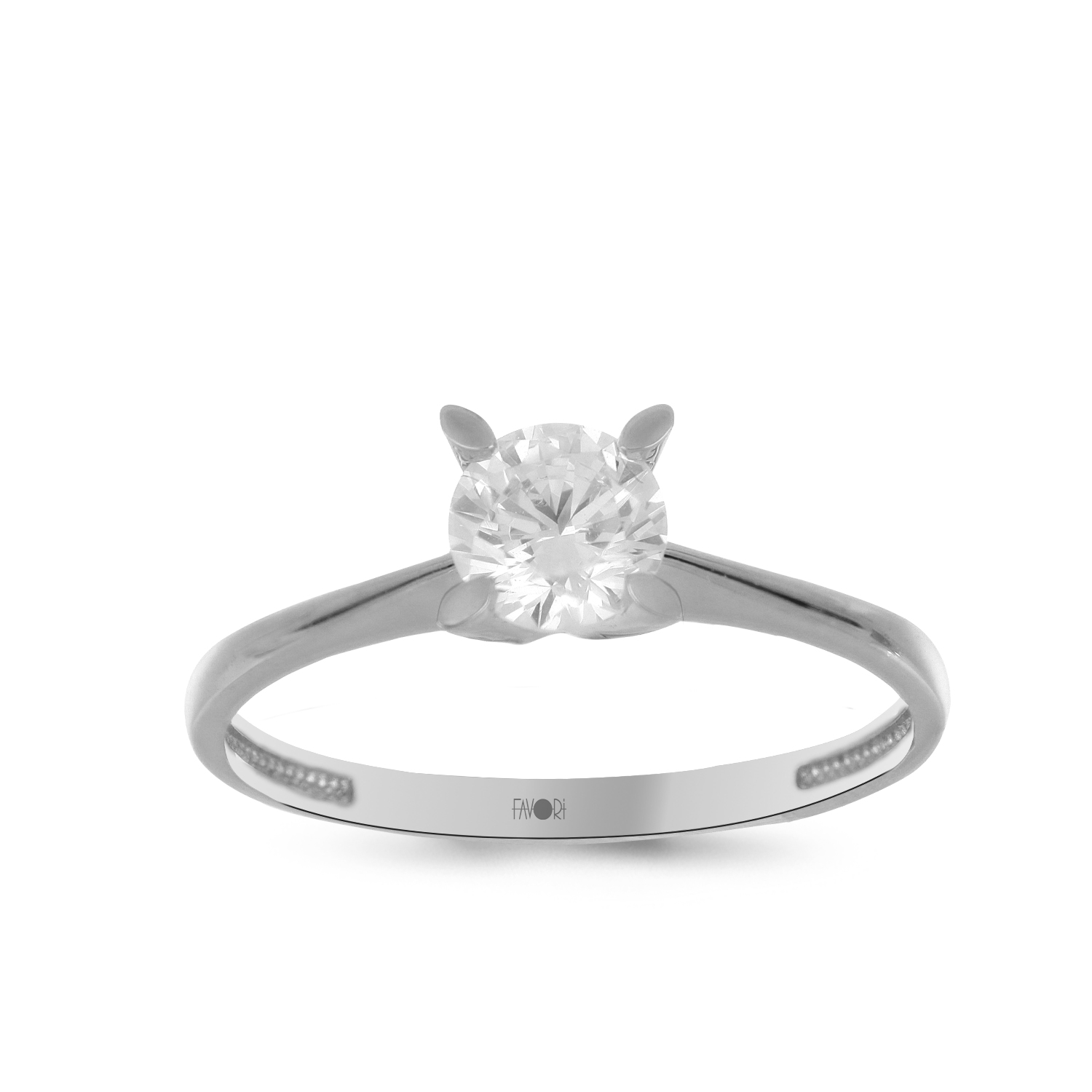 Altın Tektaş Yüzük