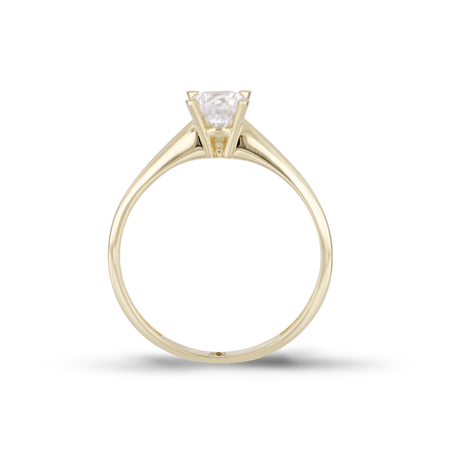 Altın Tektaş Yüzük