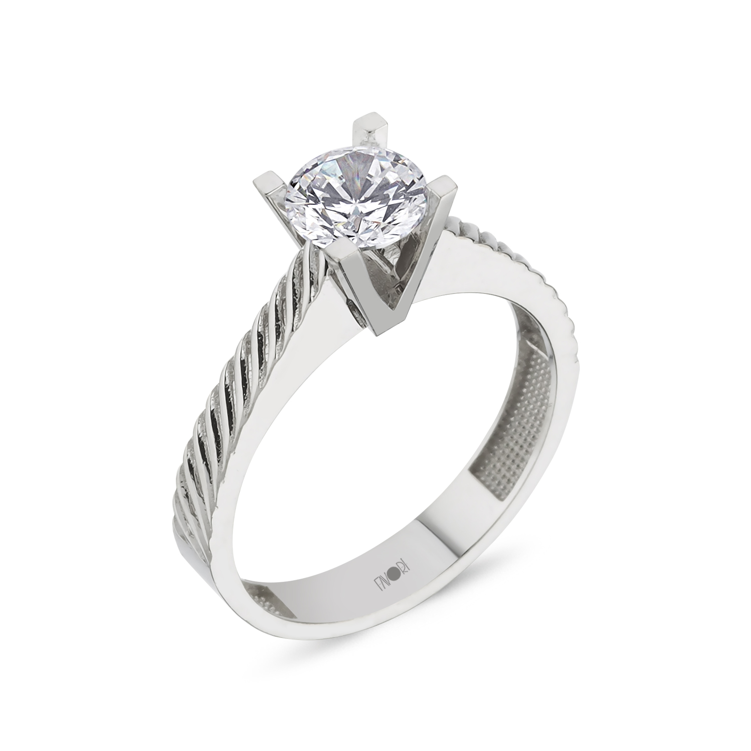 Altın Tektaş Yüzük