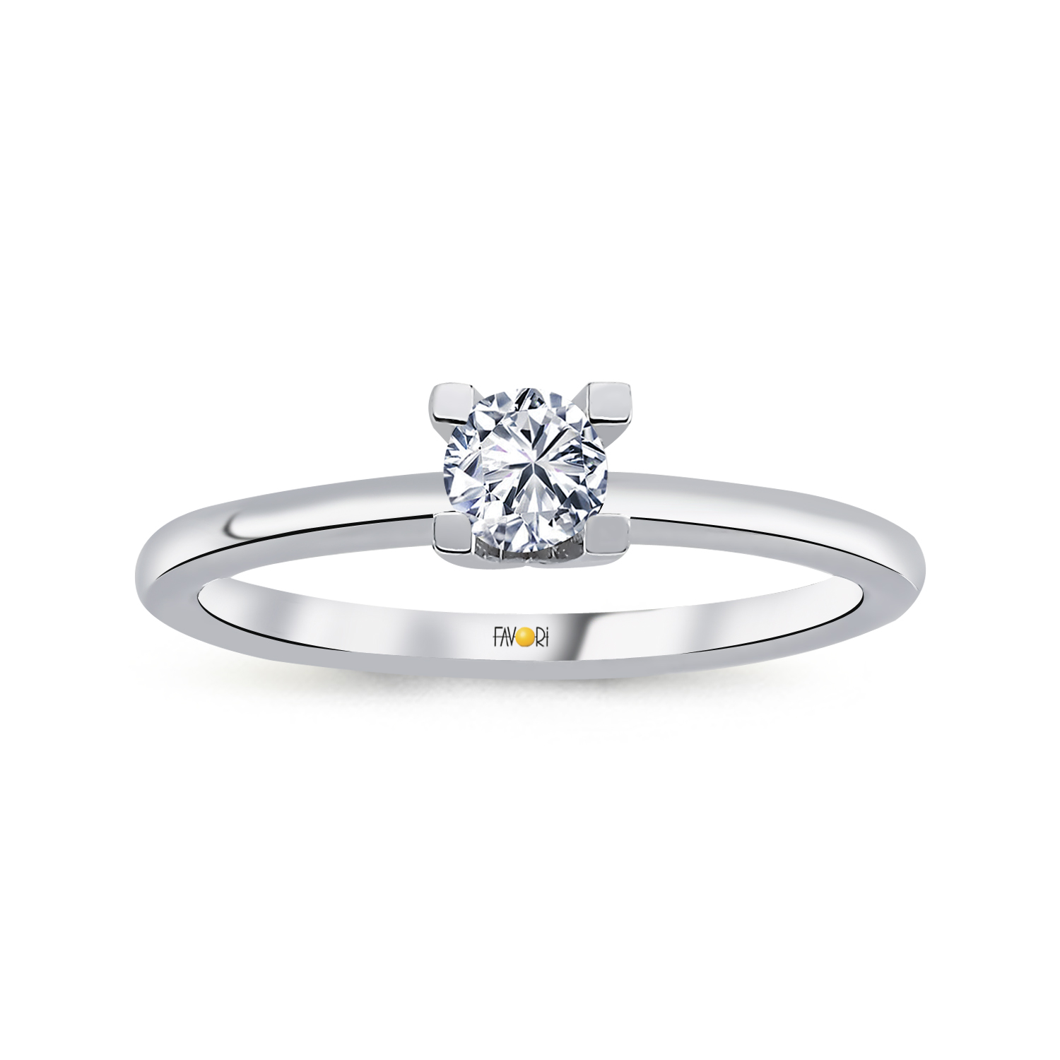 Altın Tektaş Yüzük