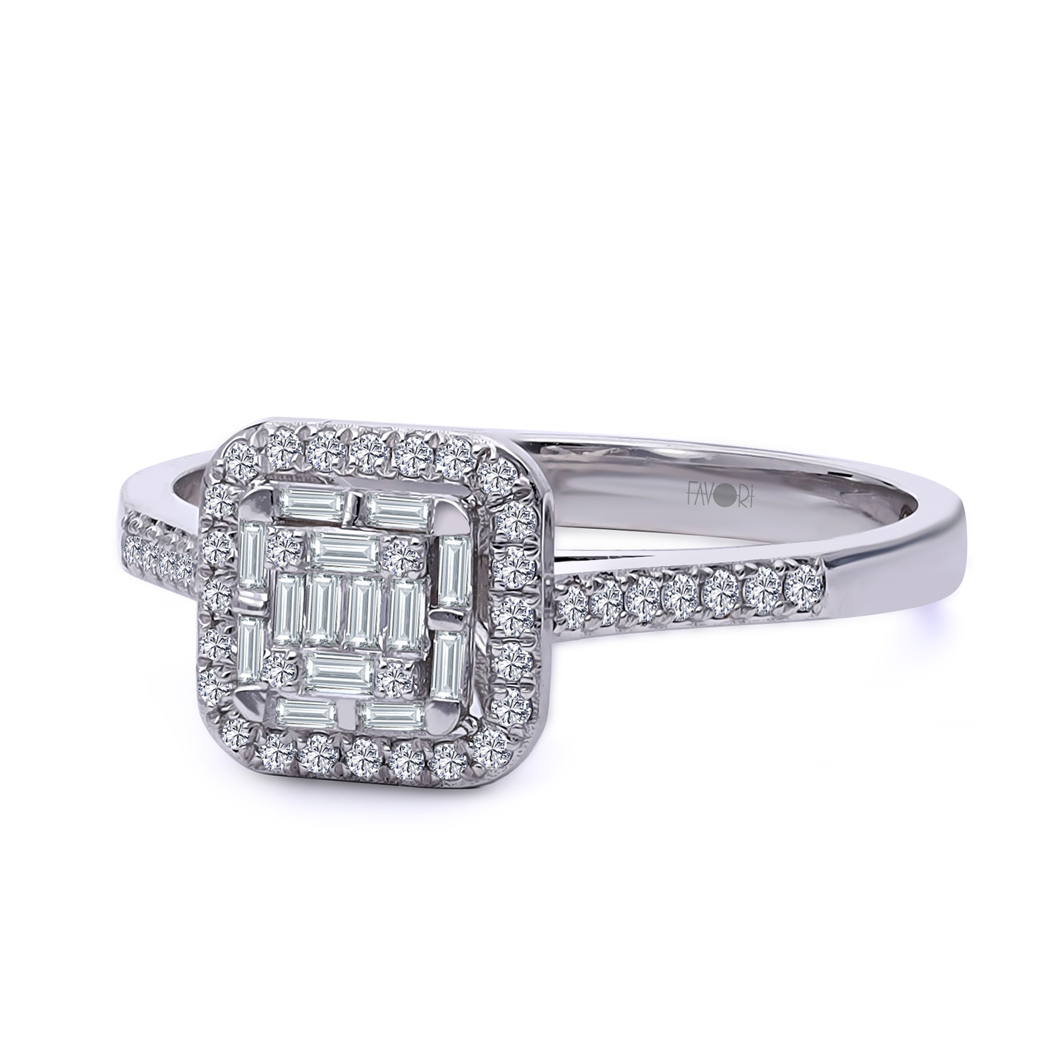 Pırlanta Baget Yüzük