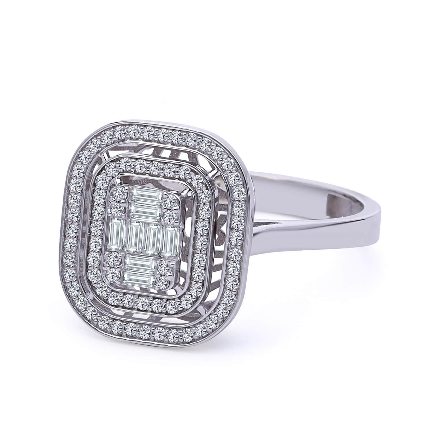 Pırlanta Baget Yüzük