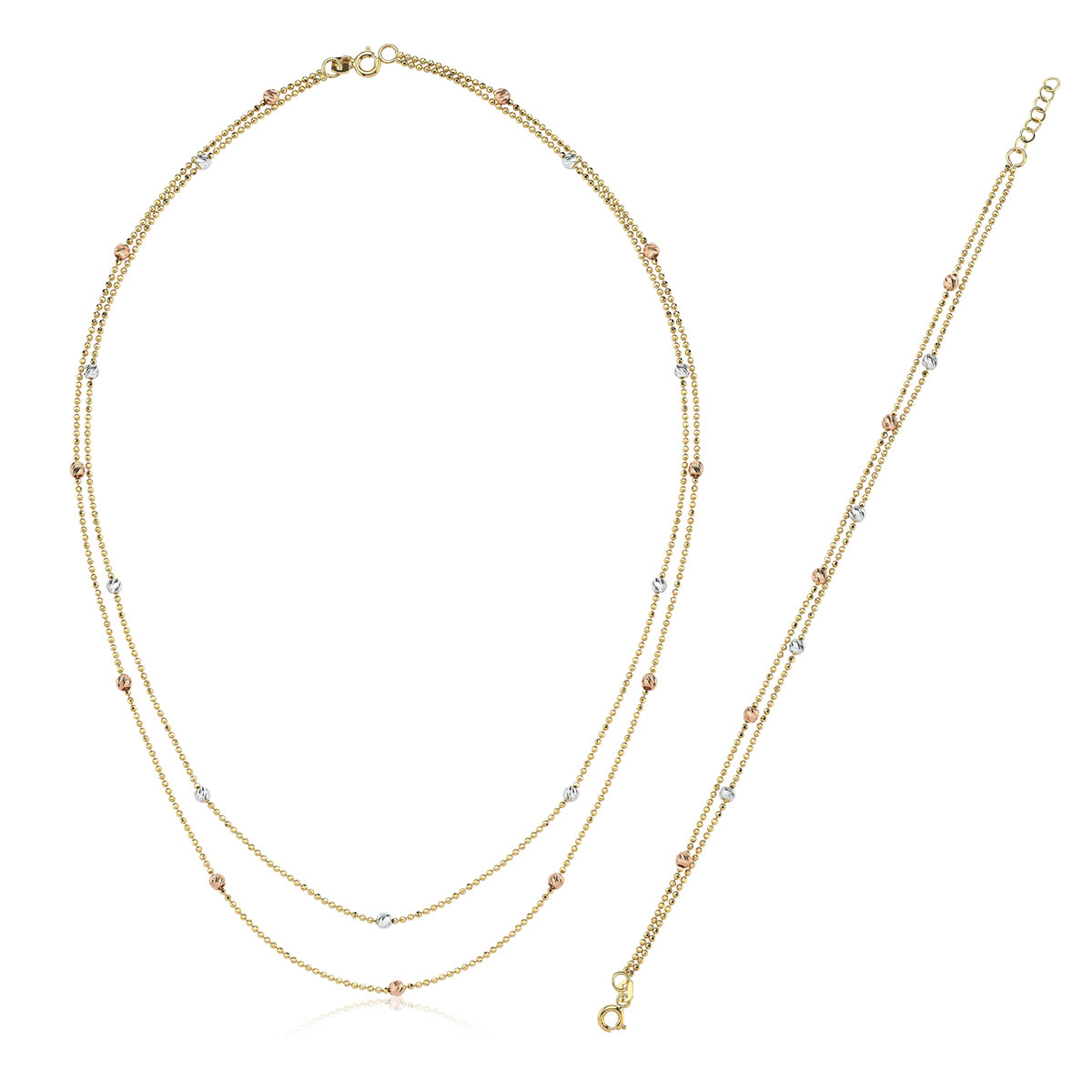 ALTIN DORİKALI SET