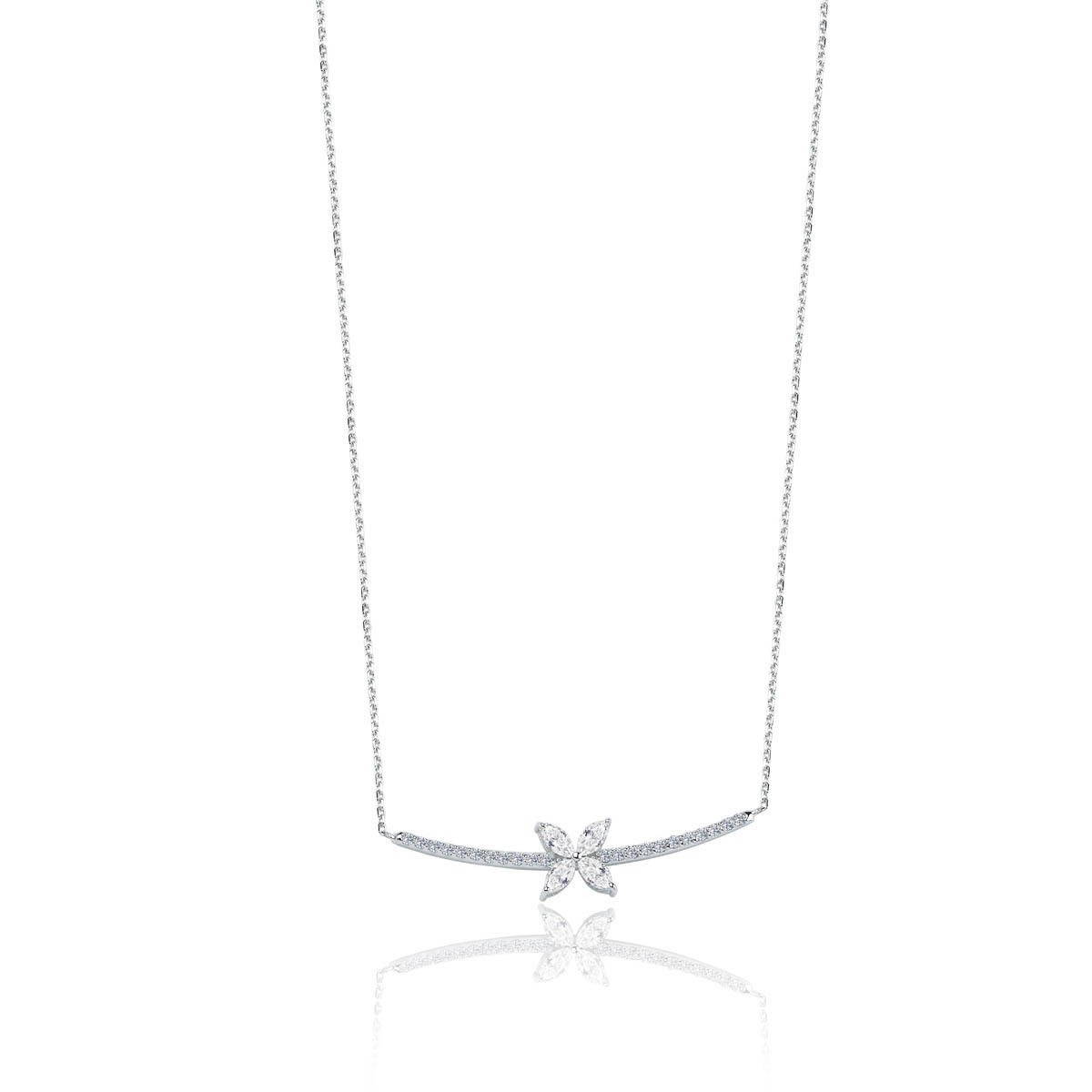PIRLANTA TAŞLI KOLYE 0.35 CT