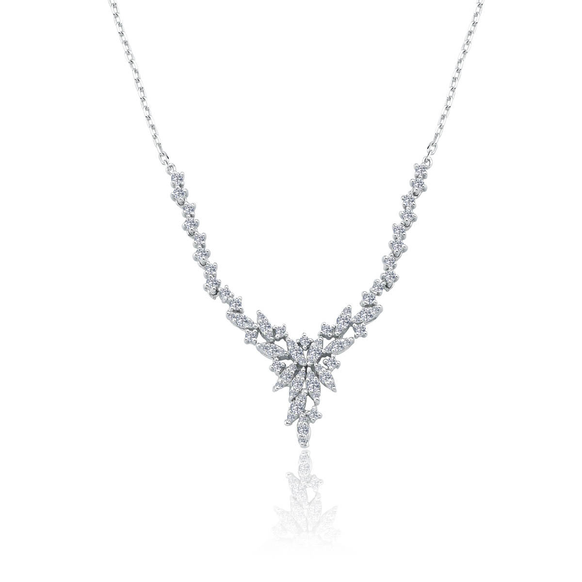 PIRLANTA TAŞLI KOLYE 2.40 CT