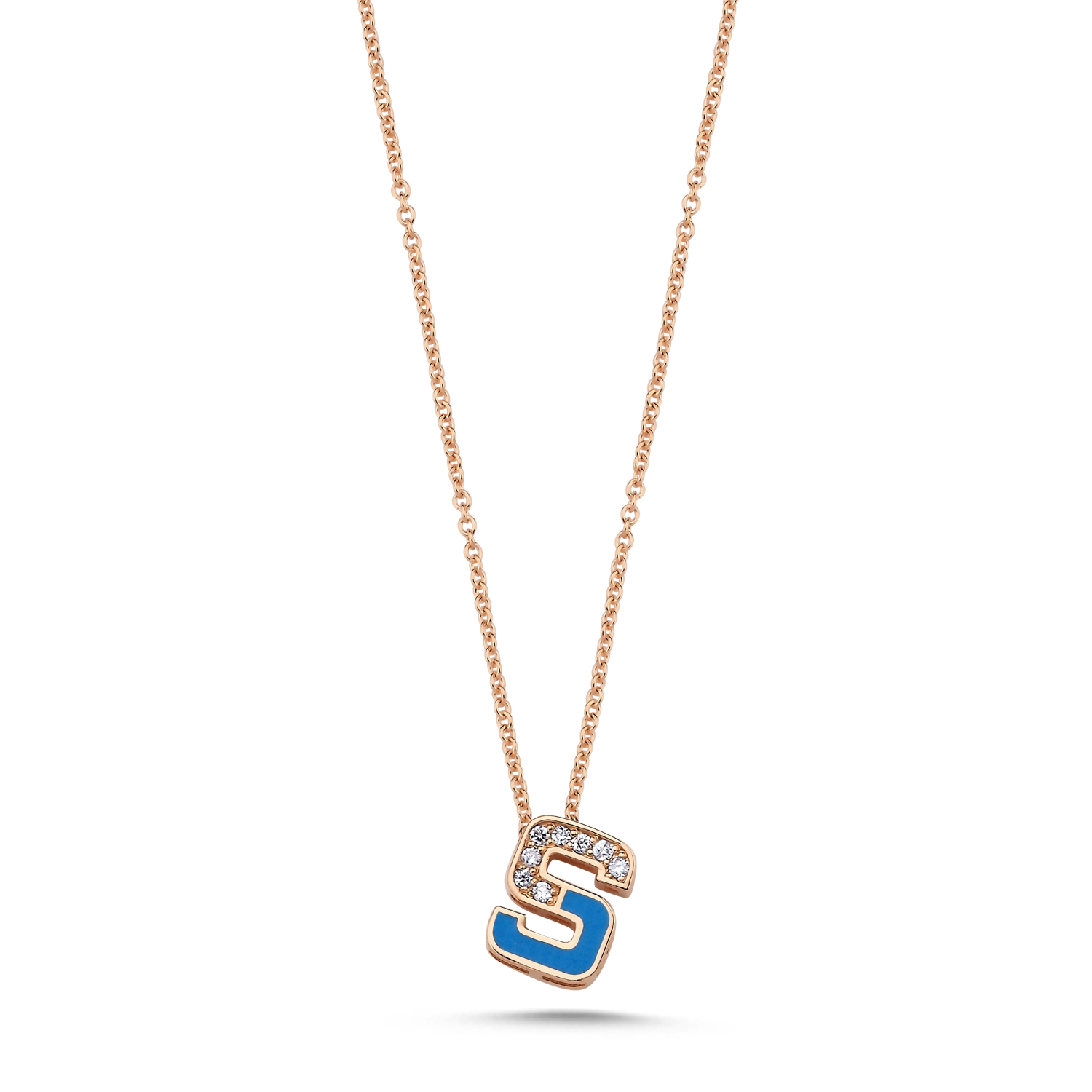 PIRLANTA HARF KOLYE 0.04 CT