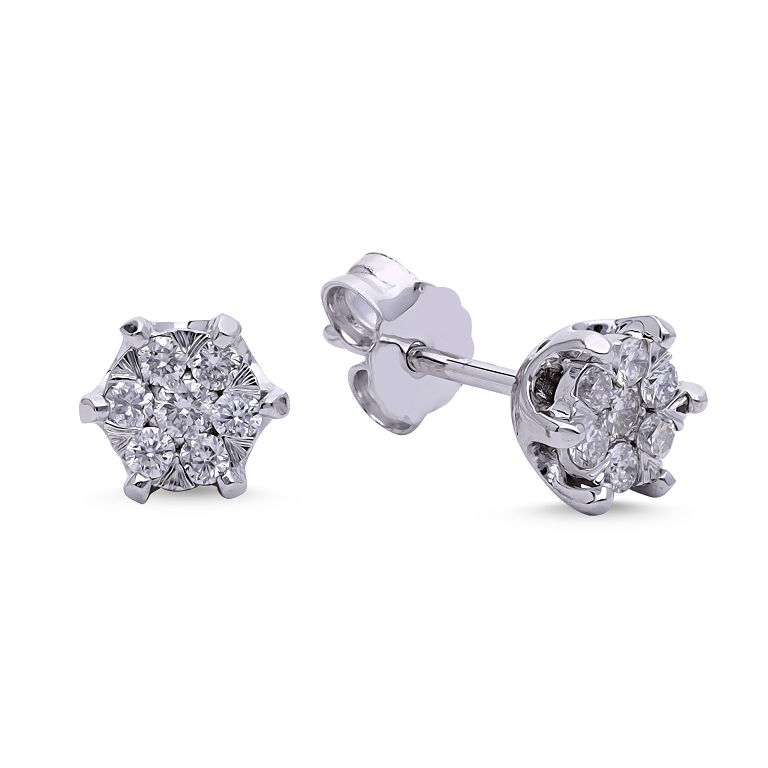PIRLANTA FANTAZİ KÜPE 0.18 CT