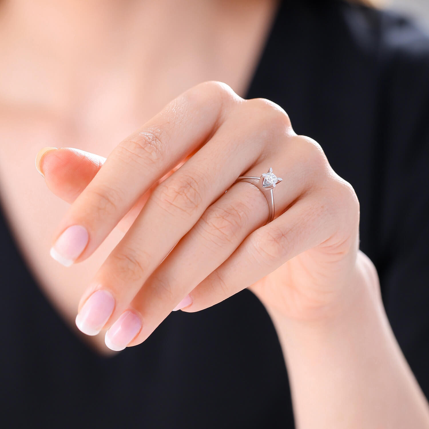 Pırlanta Tektaş Yüzük